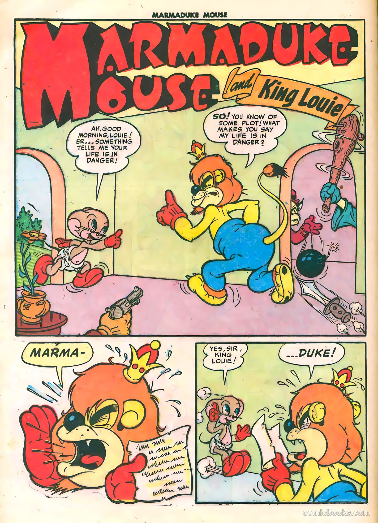 Marmaduke Mouse #33 (1952) — page 16 of 36