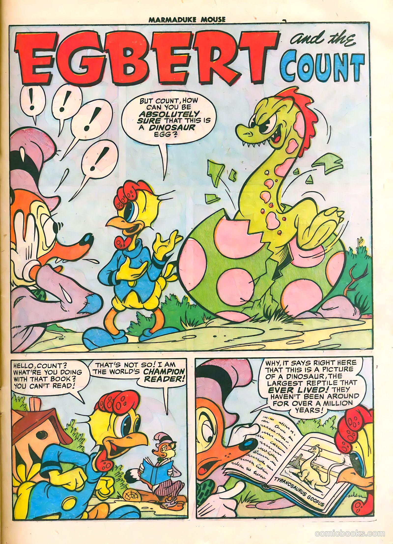 Marmaduke Mouse #33 (1952) — page 21 of 36