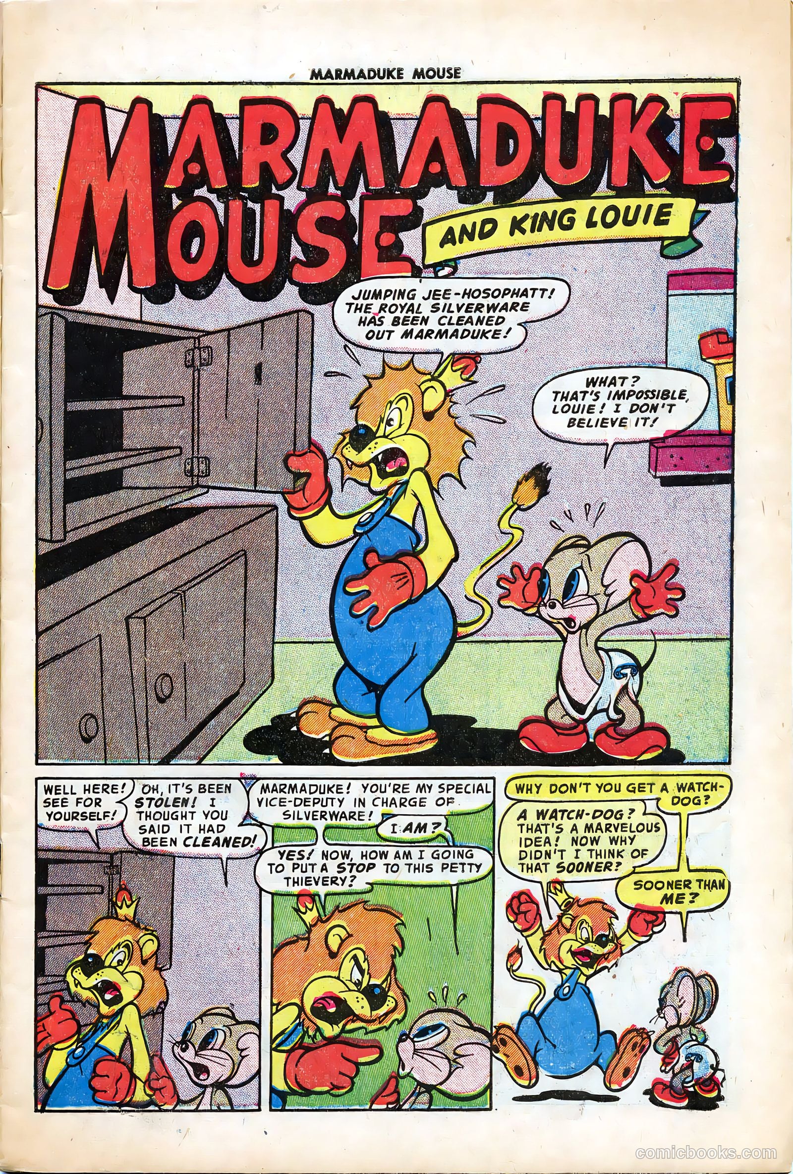 Marmaduke Mouse #34 (1952) — page 3 of 36