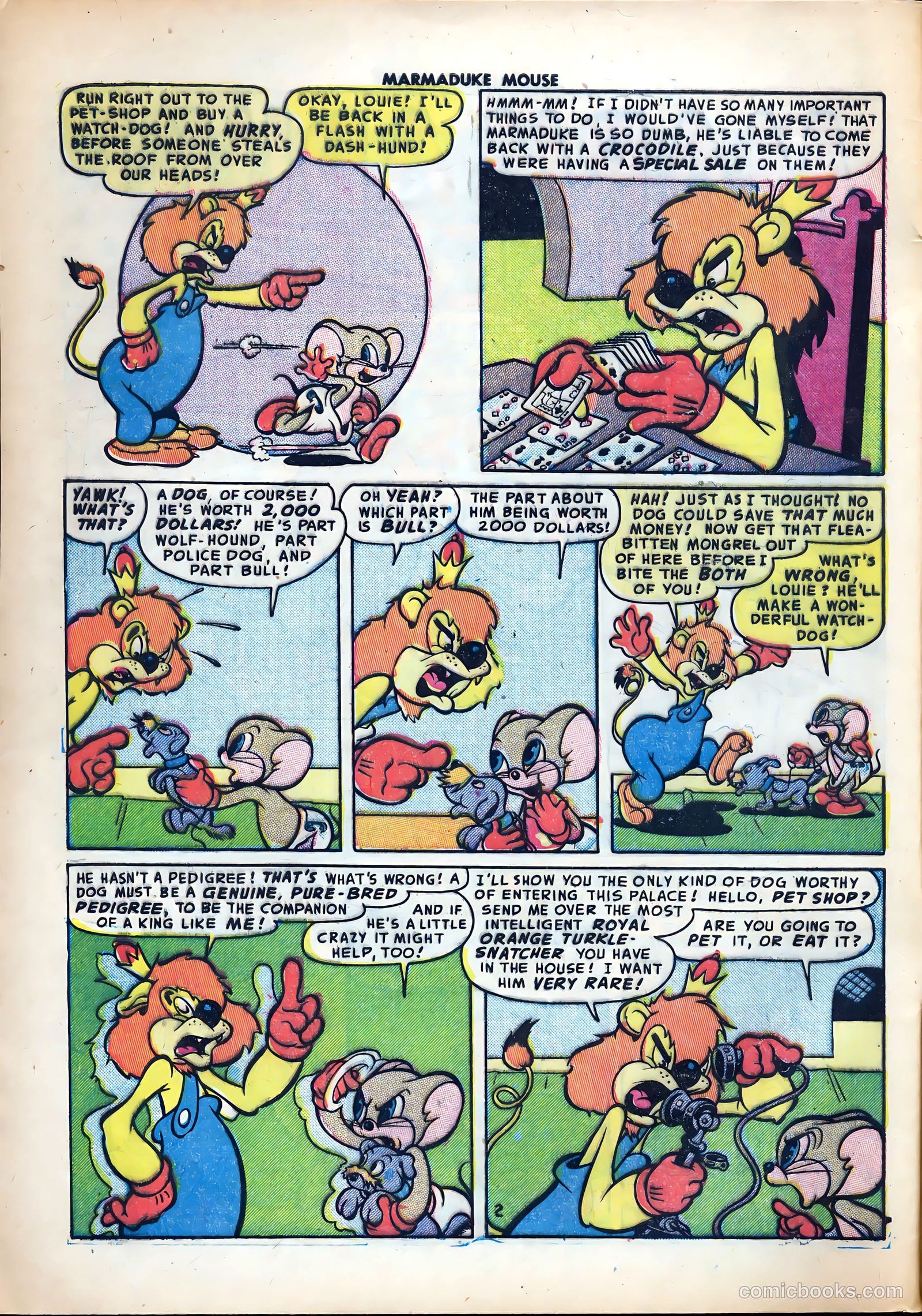 Marmaduke Mouse #34 (1952) — page 4 of 36