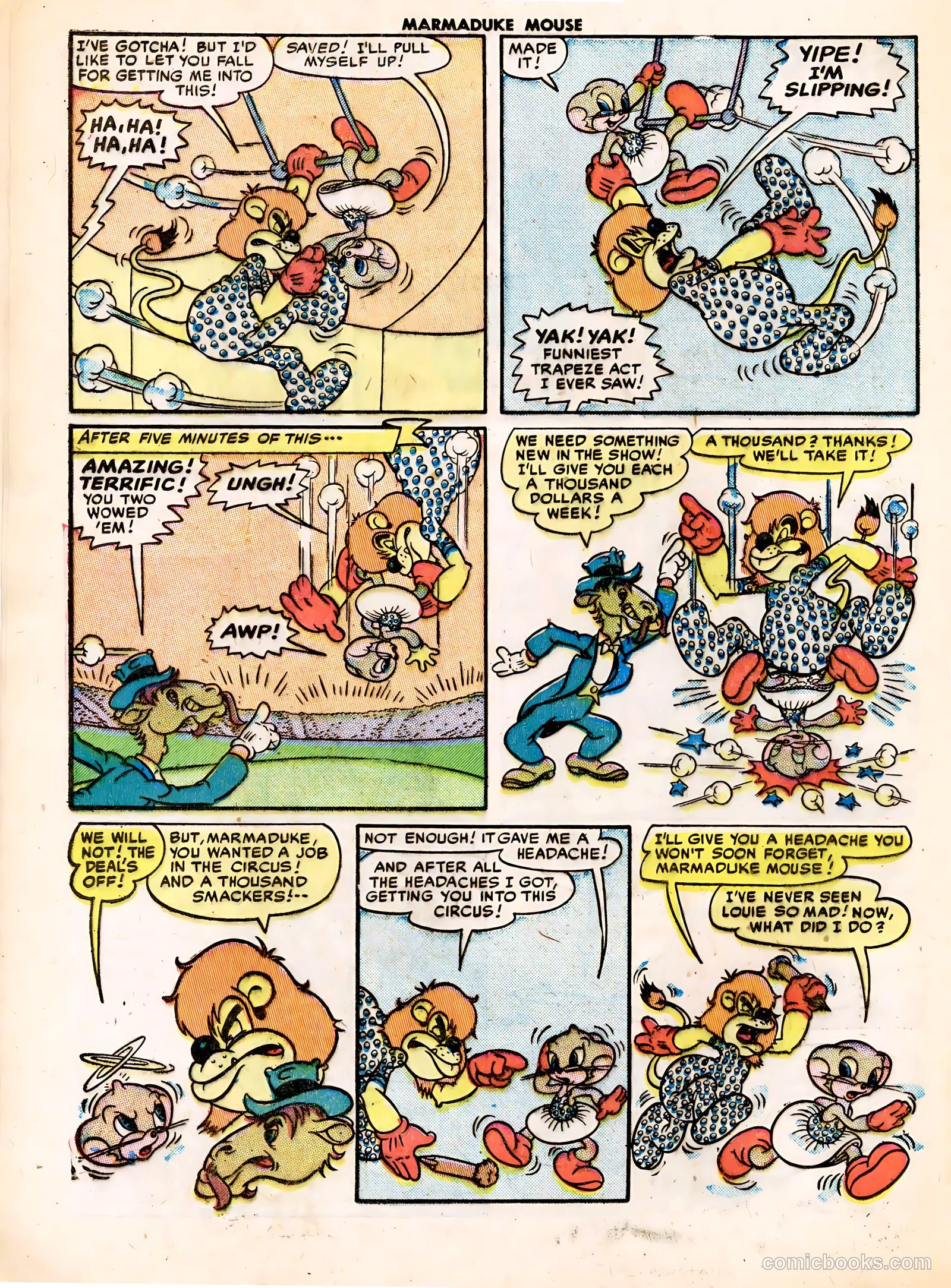 Marmaduke Mouse #34 (1952) — page 20 of 36