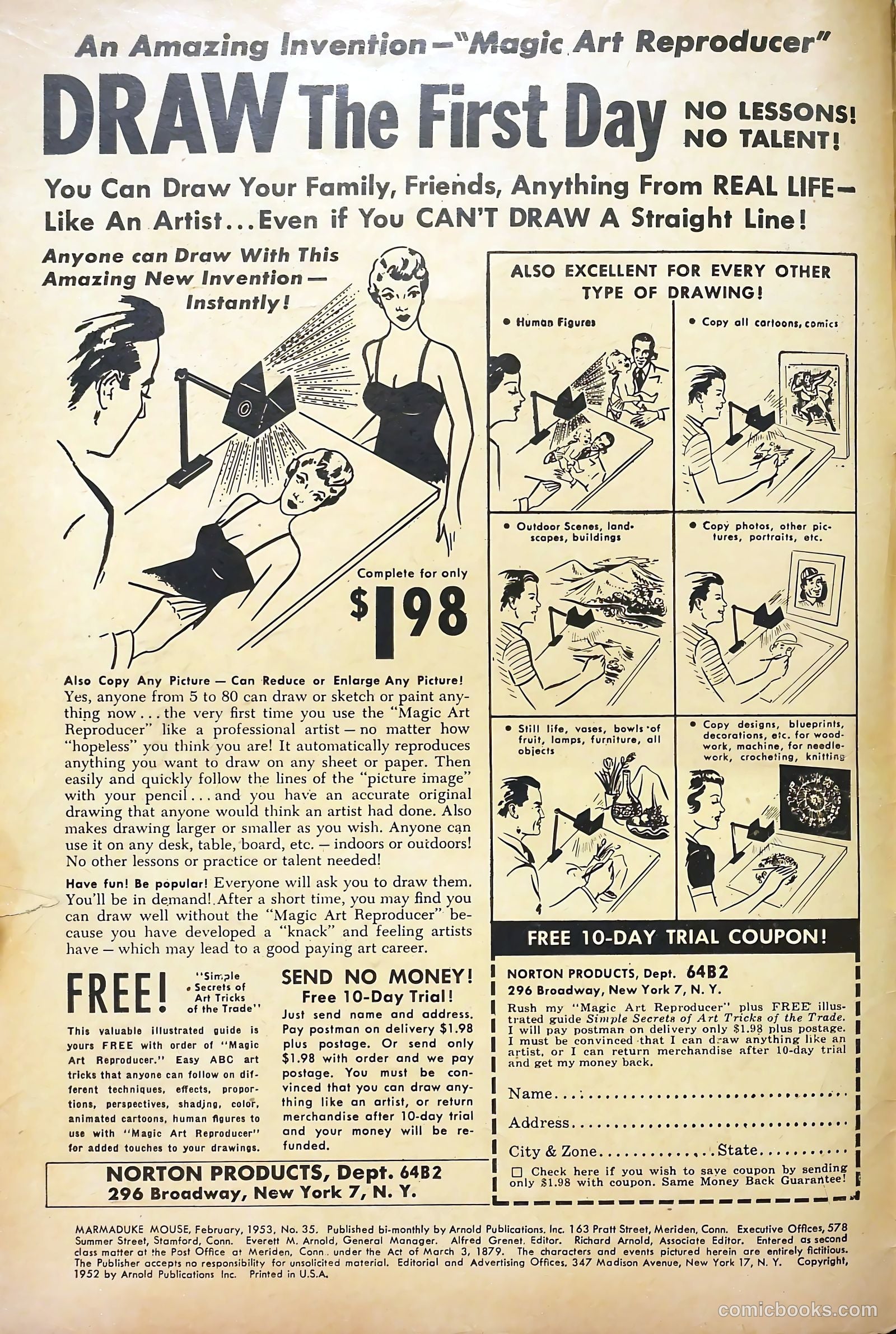 Marmaduke Mouse #35 (1953) — page 2 of 36