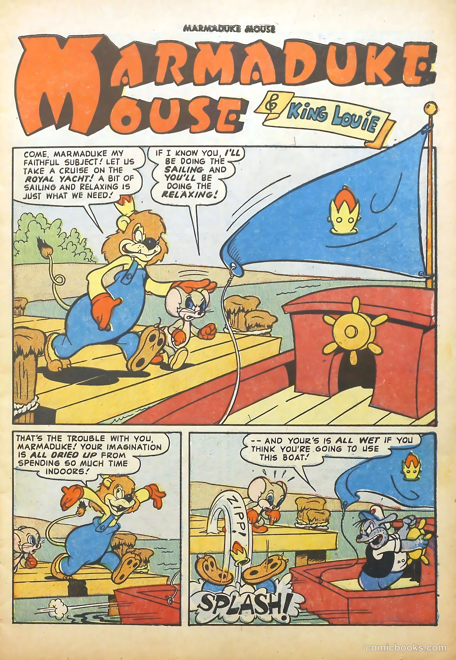 Marmaduke Mouse #35 (1953) — page 3 of 36