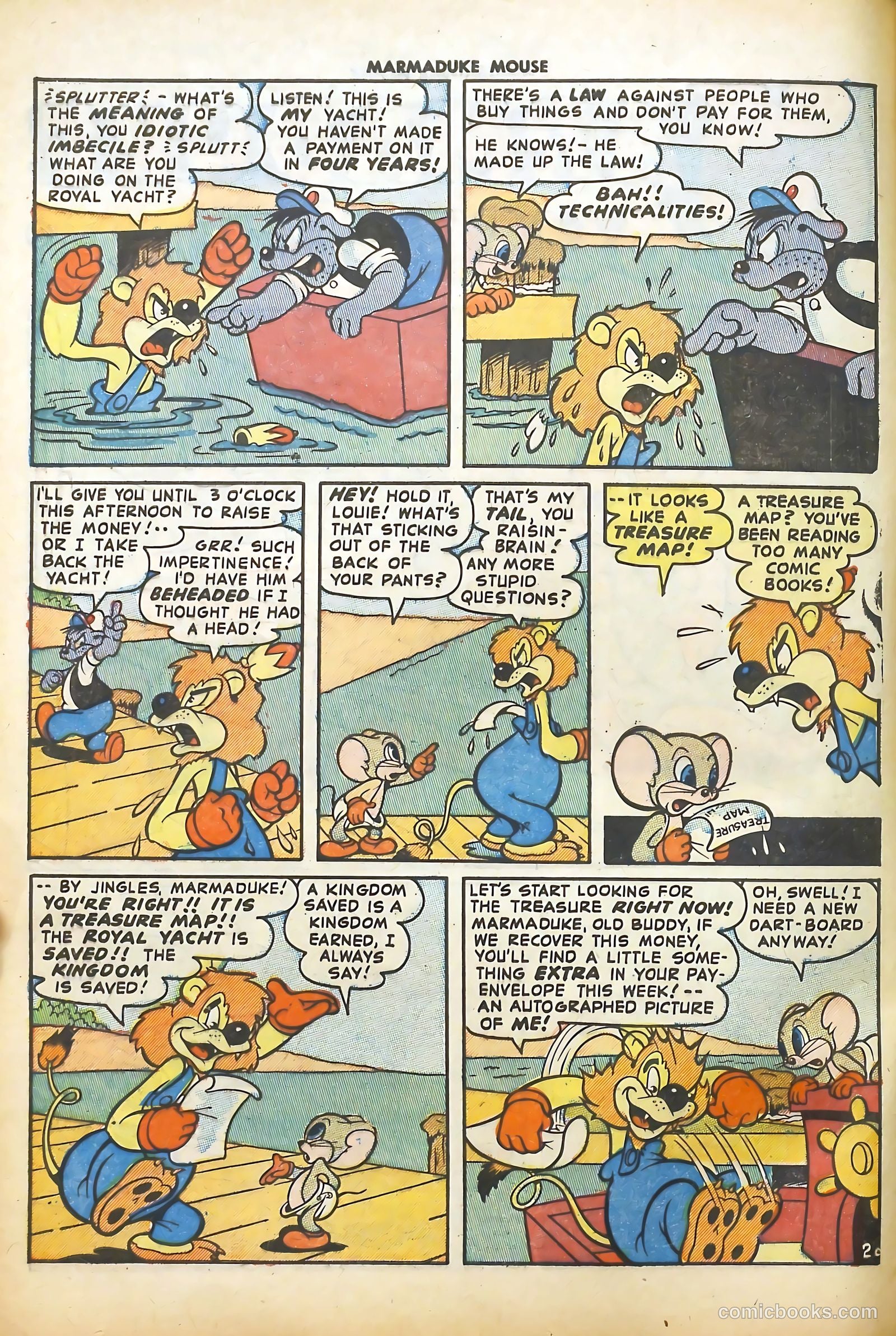 Marmaduke Mouse #35 (1953) — page 4 of 36