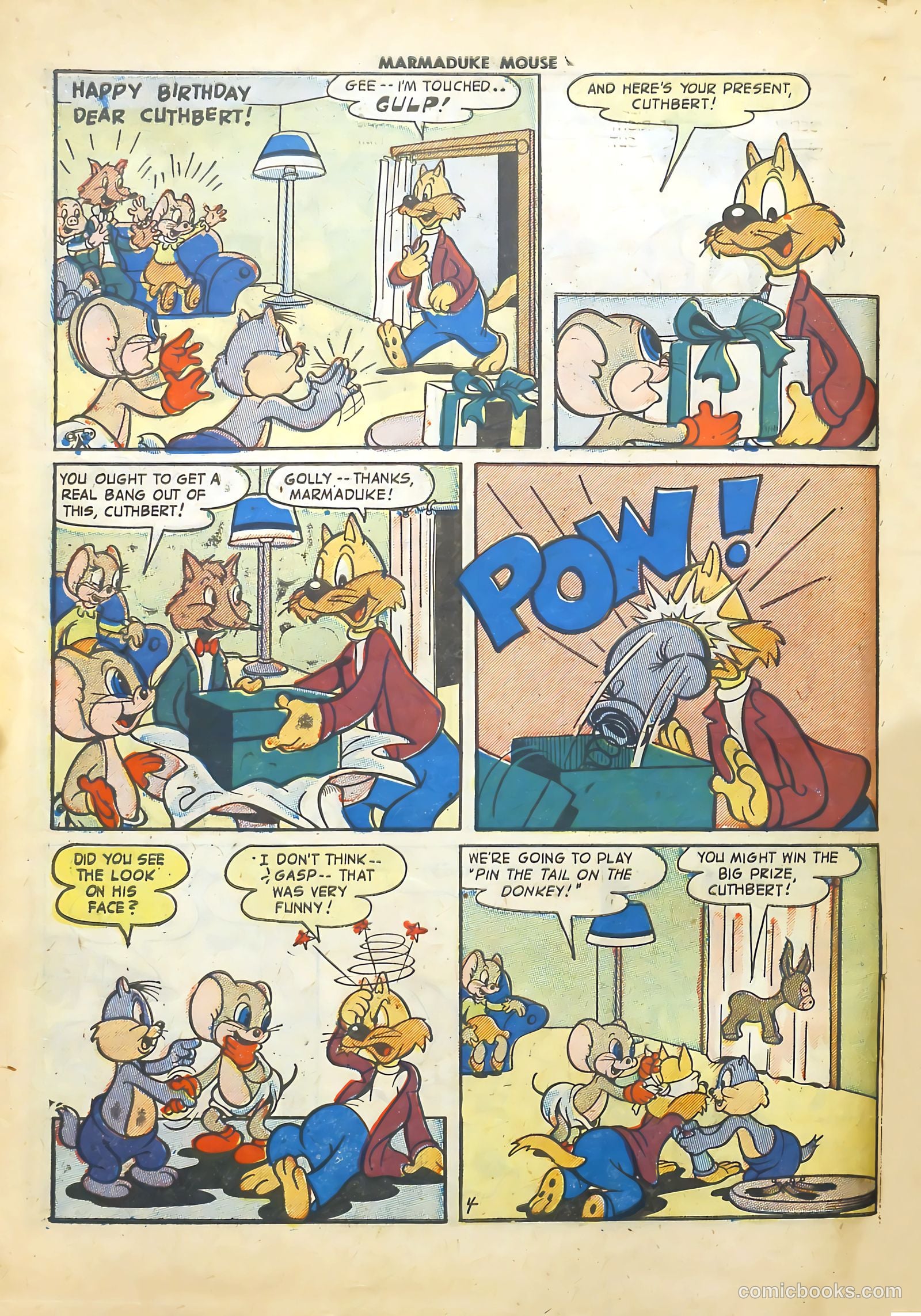 Marmaduke Mouse #38 (1953) — page 6 of 36
