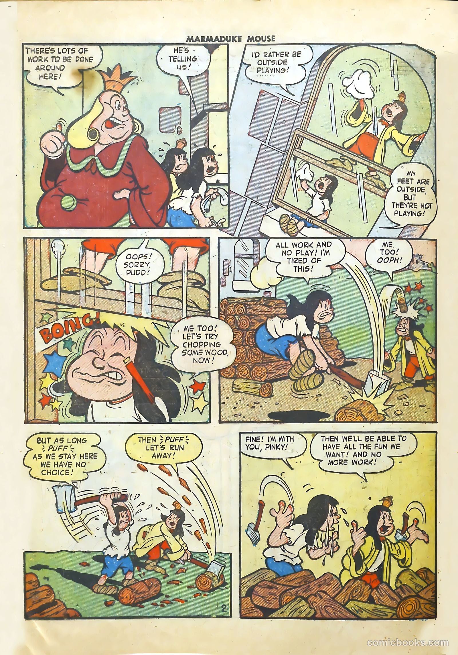 Marmaduke Mouse #38 (1953) — page 28 of 36
