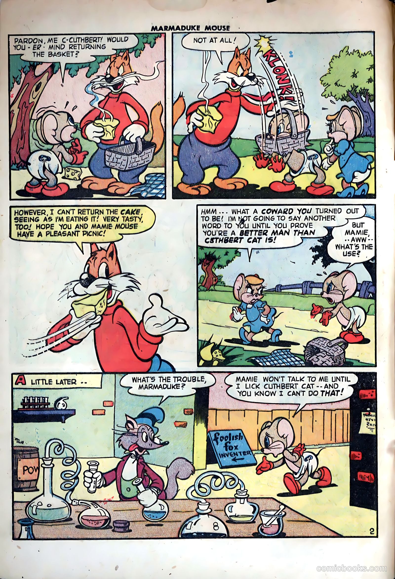 Marmaduke Mouse #39 (1953) — page 4 of 36