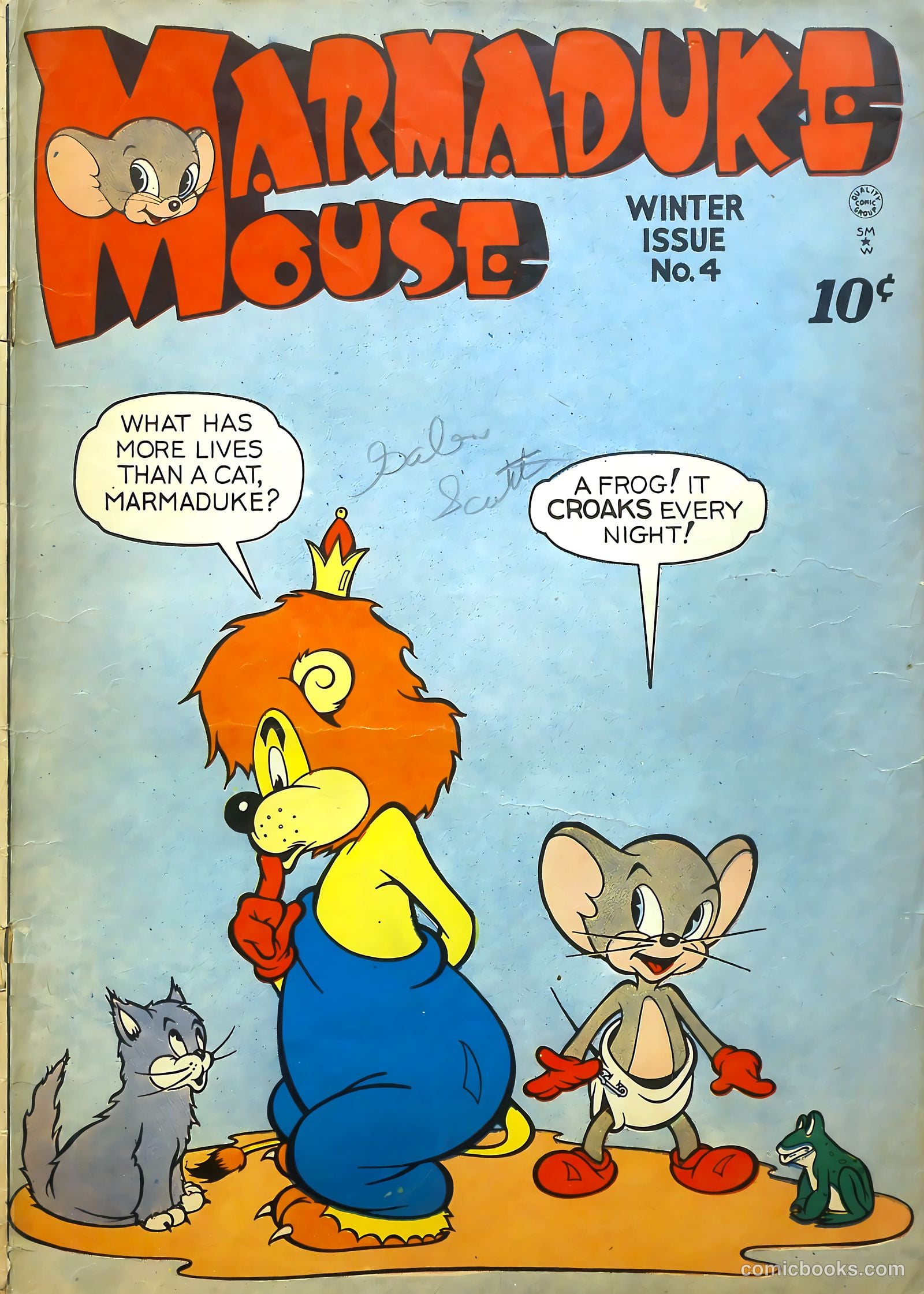 Marmaduke Mouse #4