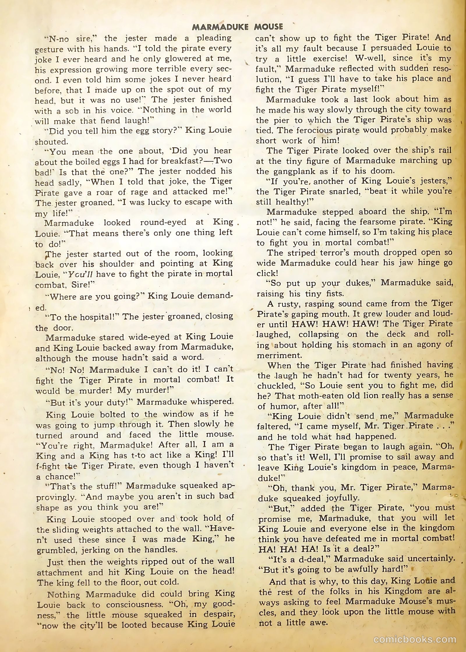 Marmaduke Mouse #4 (1946) — page 38 of 52