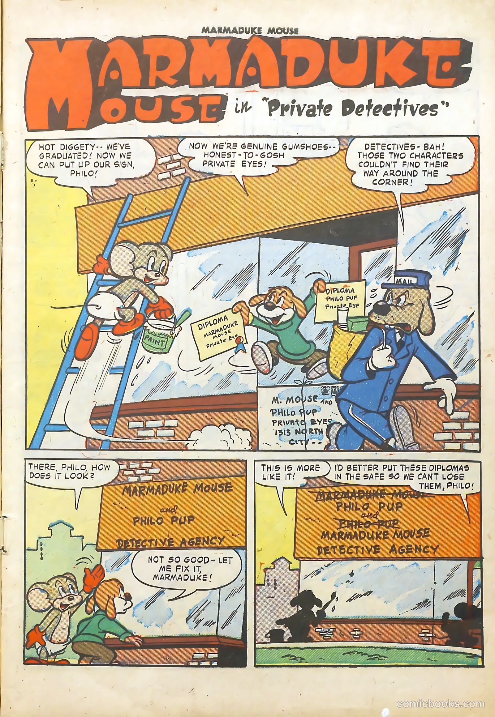 Marmaduke Mouse #41 (1953) — page 3 of 36