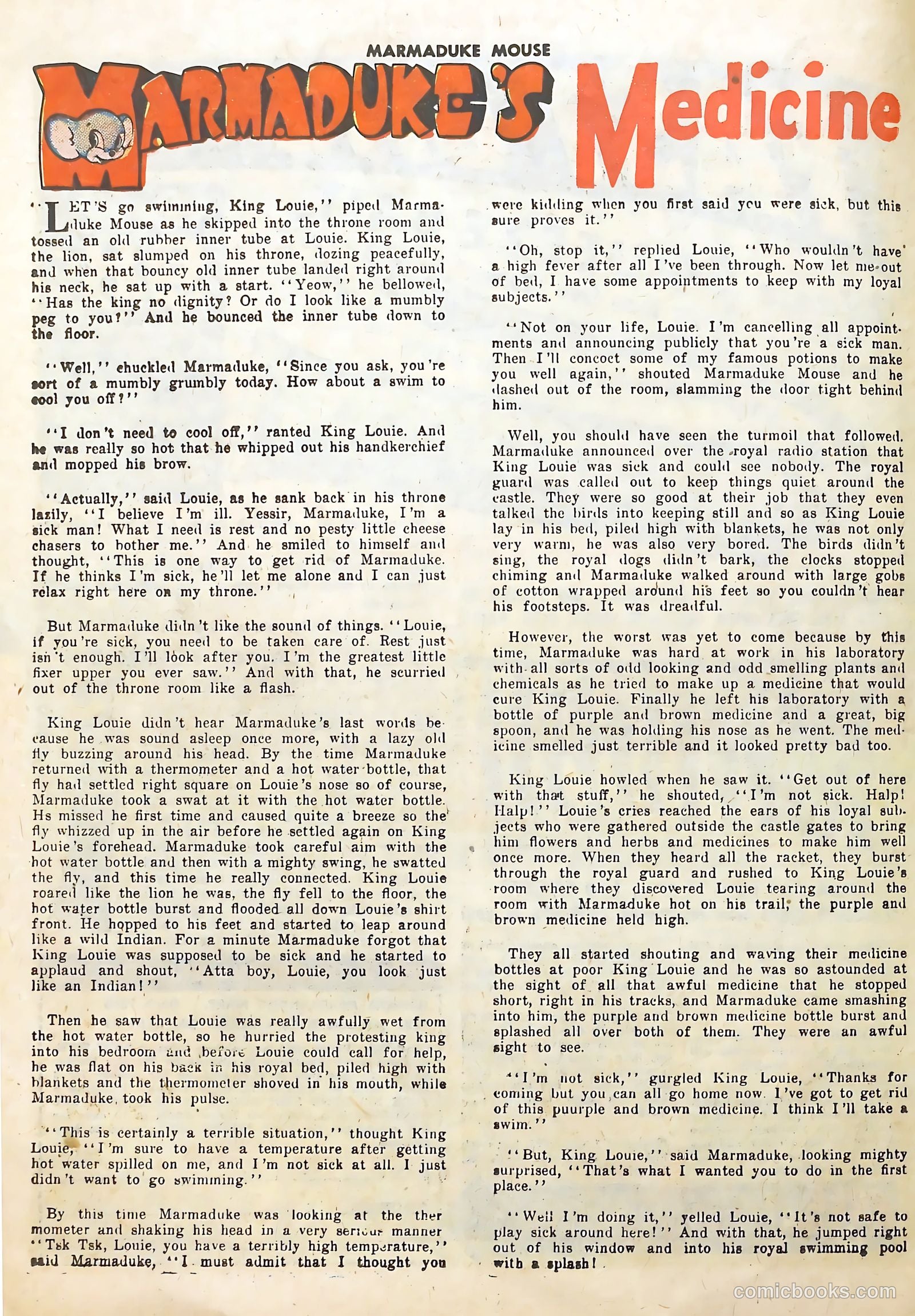 Marmaduke Mouse #41 (1953) — page 26 of 36