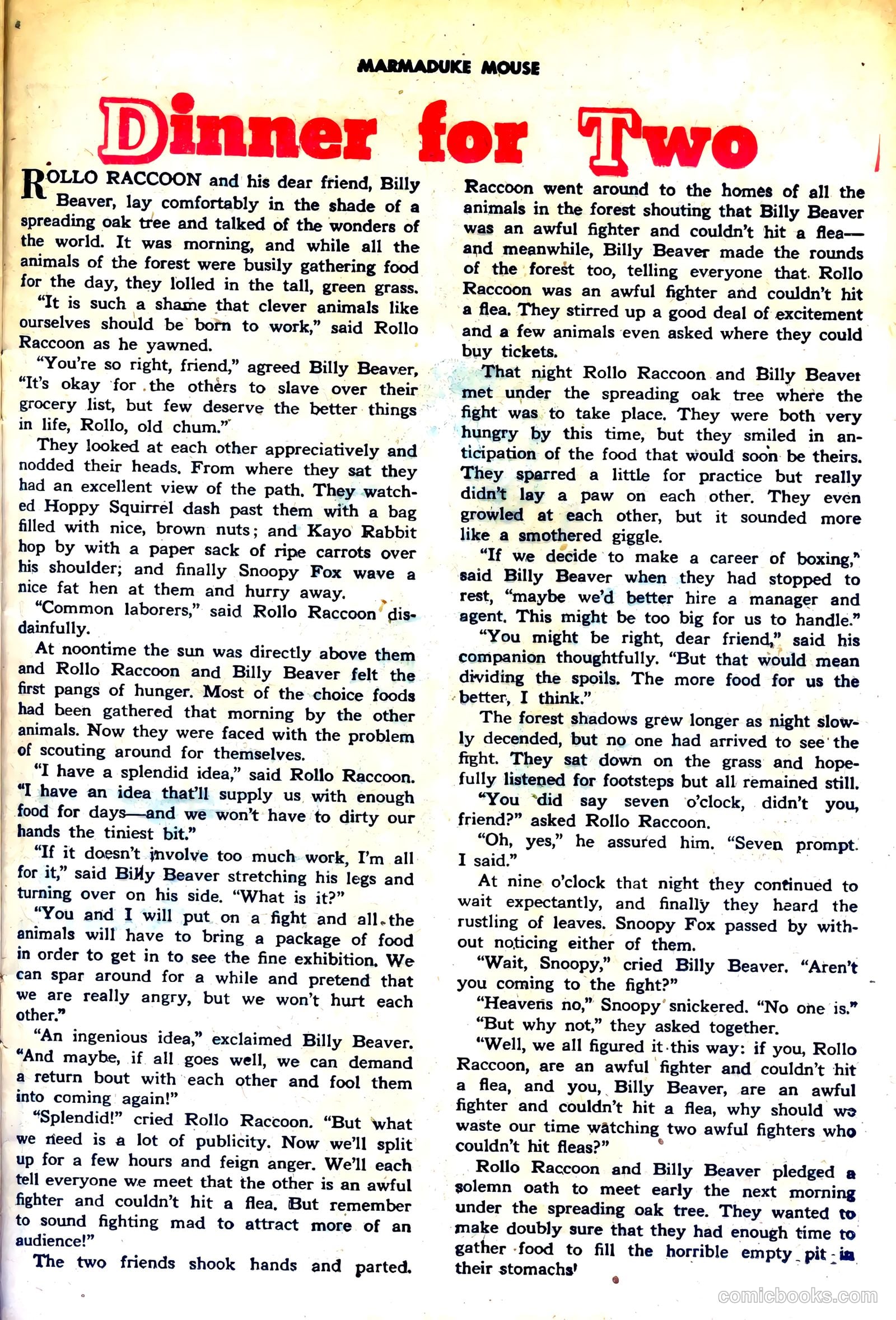 Marmaduke Mouse #43 (1953) — page 25 of 36