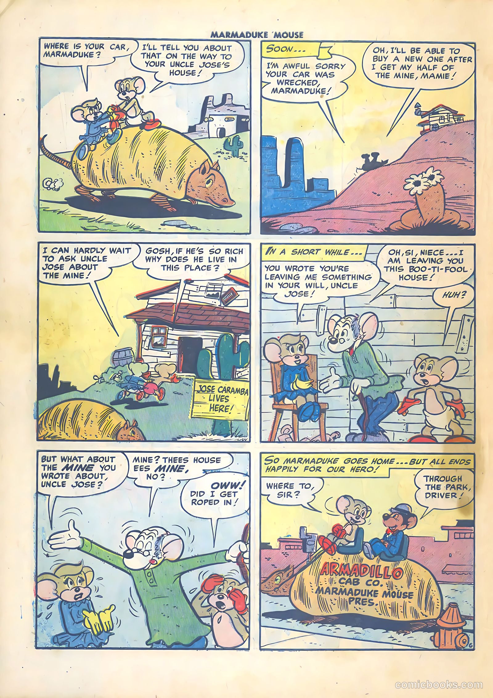Marmaduke Mouse #44 (1954) — page 8 of 36