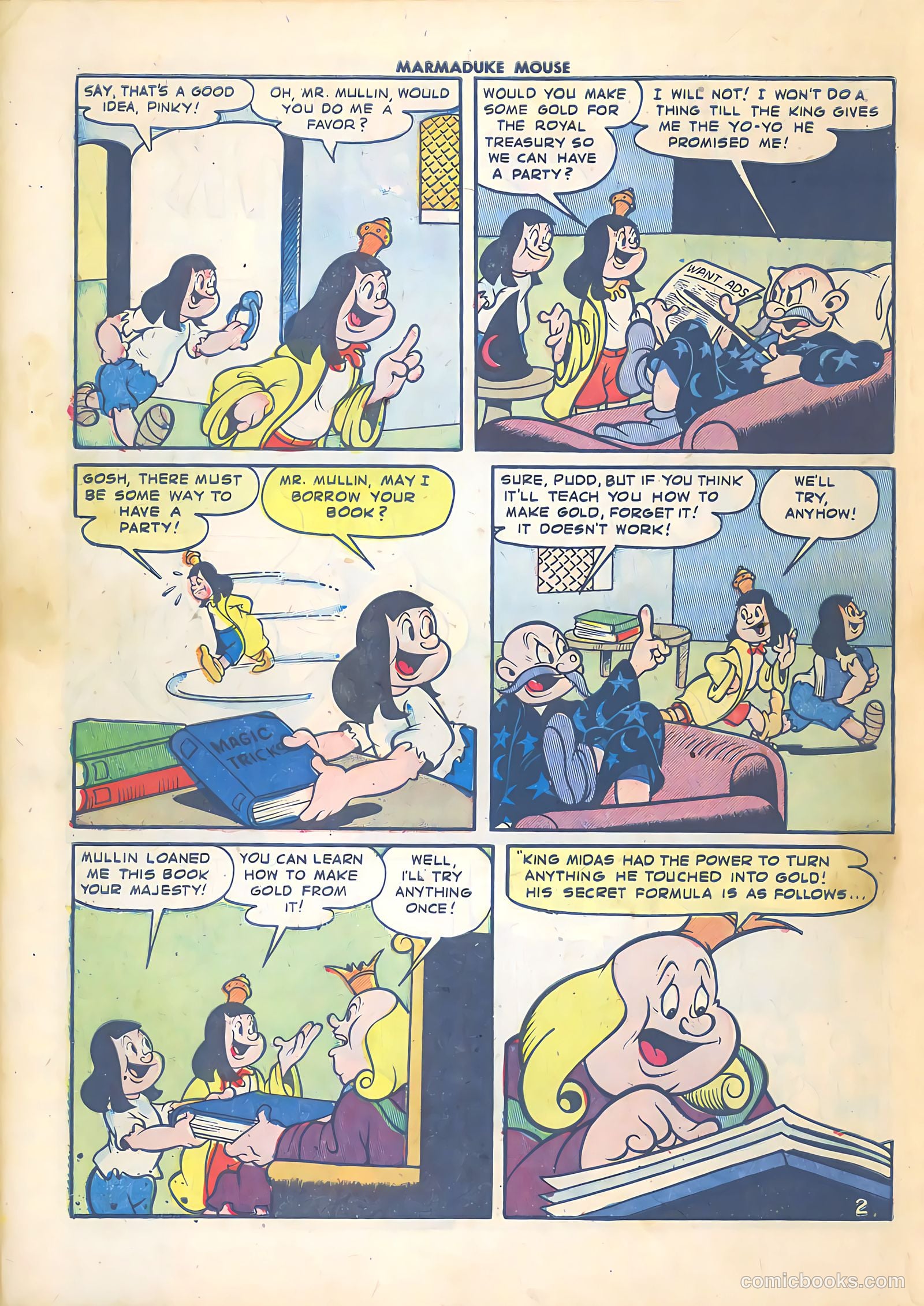 Marmaduke Mouse #44 (1954) — page 10 of 36