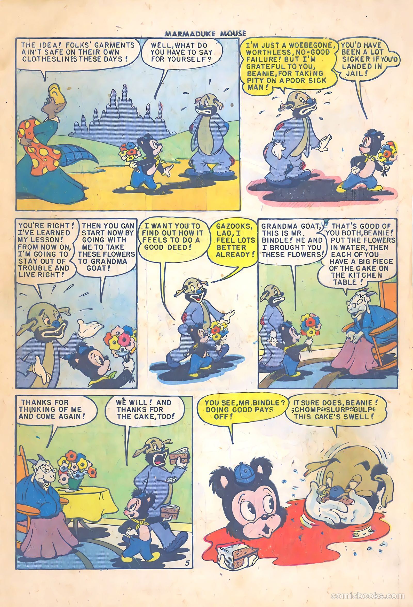 Marmaduke Mouse #44 (1954) — page 31 of 36