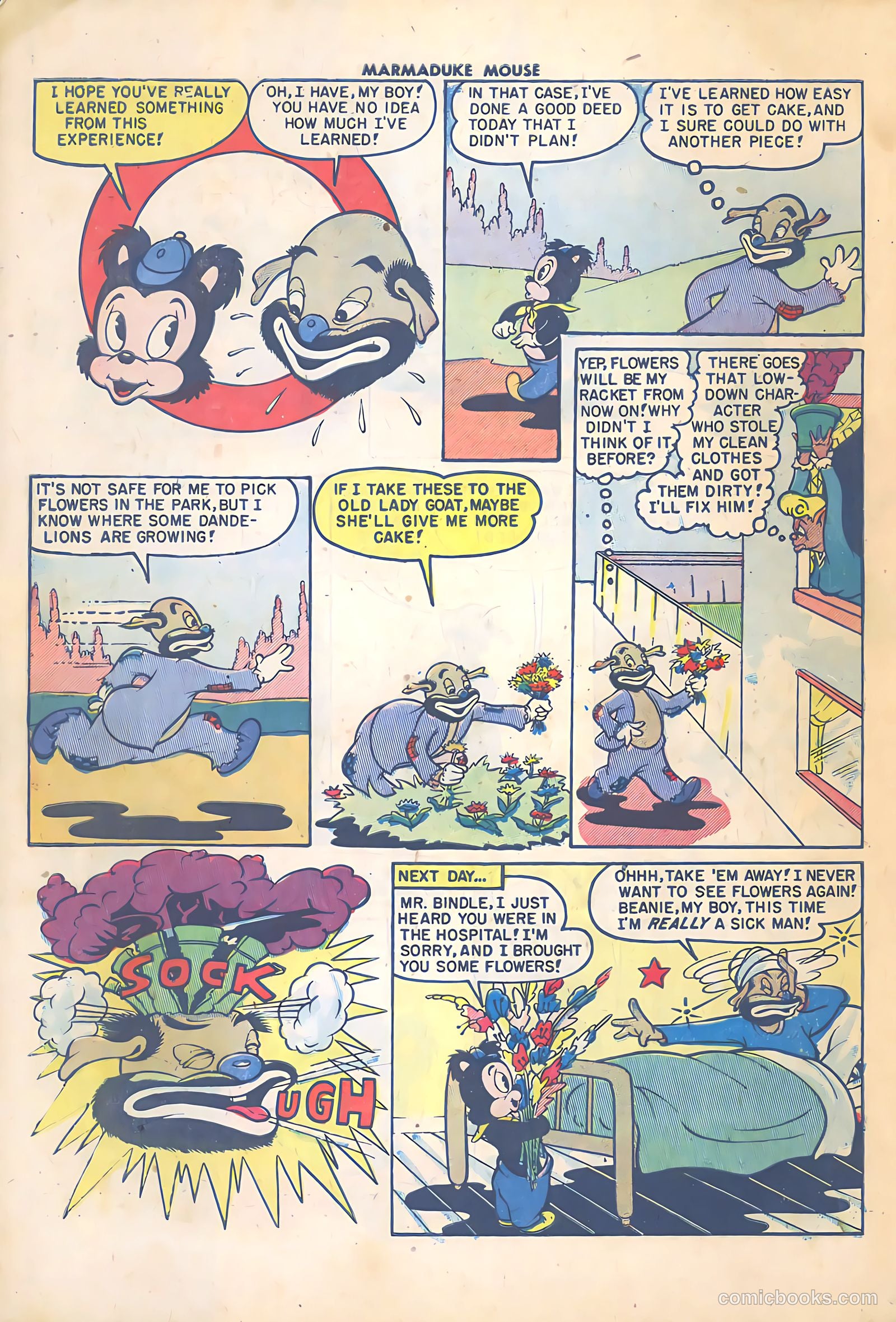 Marmaduke Mouse #44 (1954) — page 32 of 36