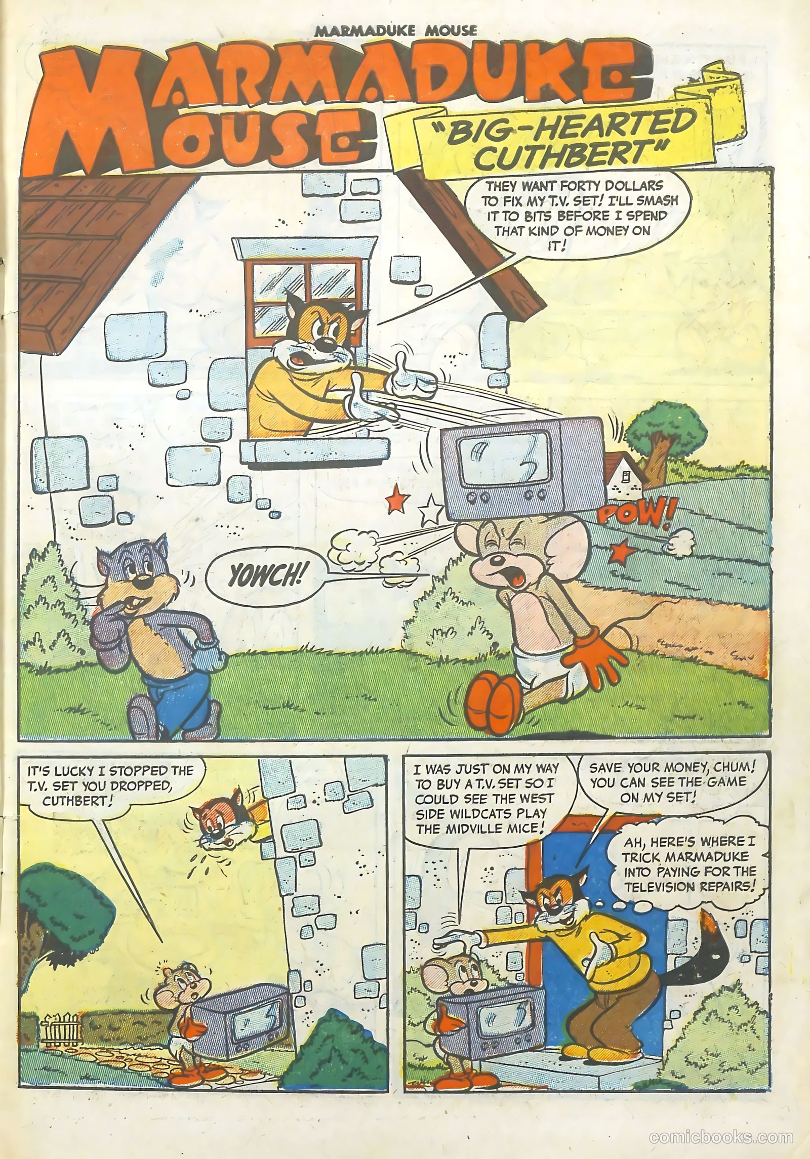Marmaduke Mouse #45 (1954) — page 3 of 36
