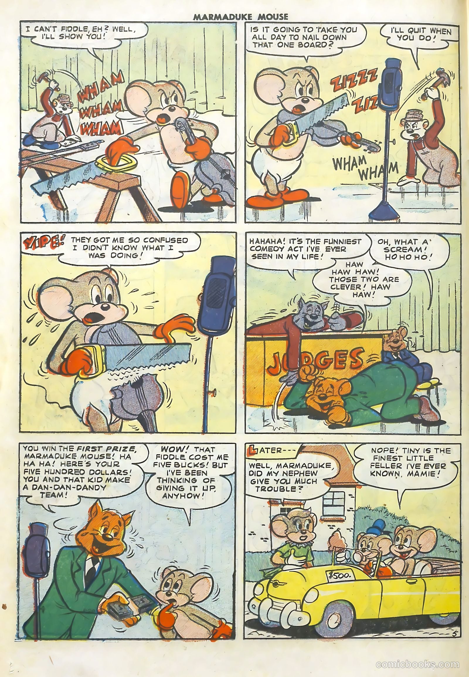 Marmaduke Mouse #45 (1954) — page 18 of 36