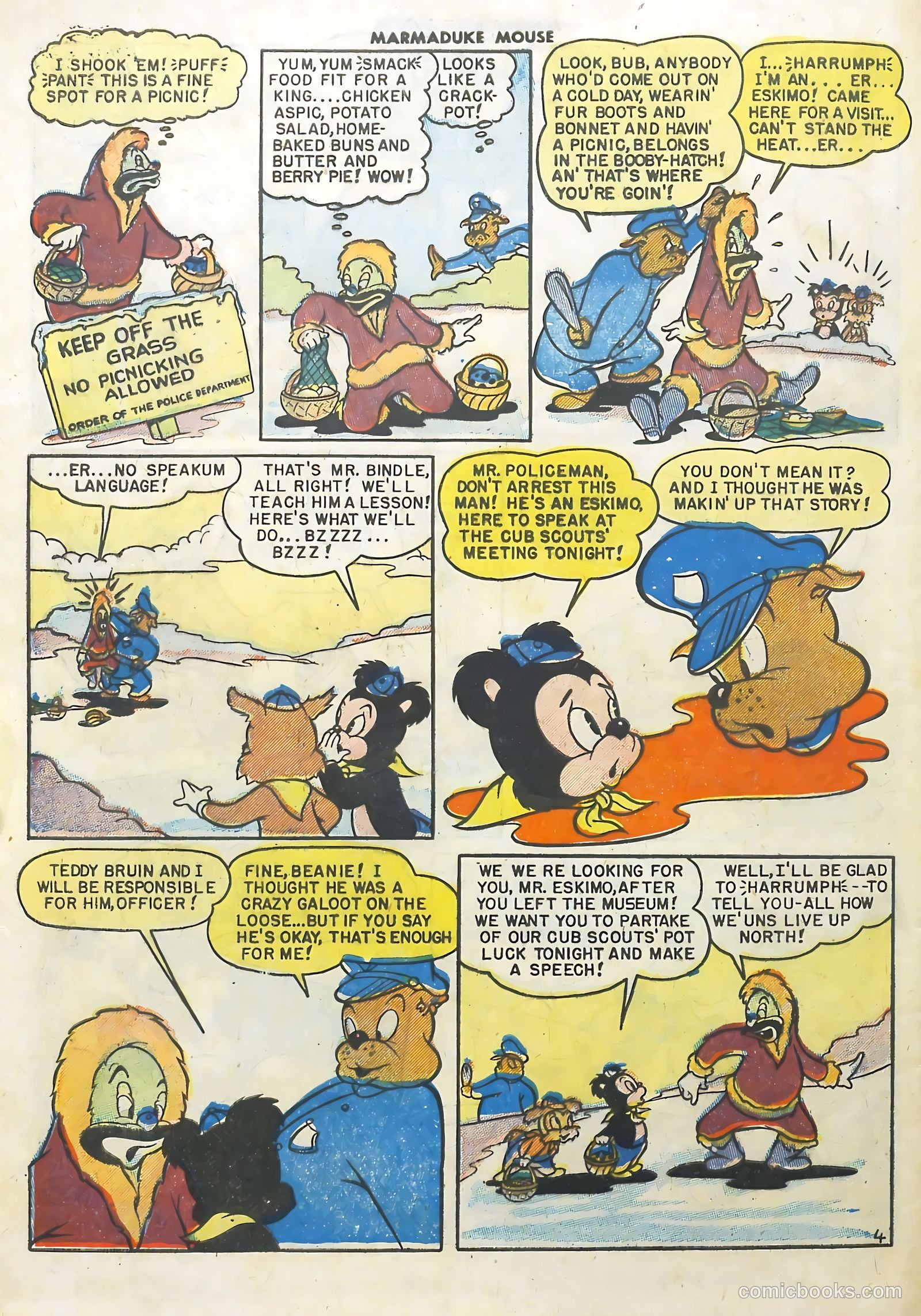 Marmaduke Mouse #45 (1954) — page 30 of 36