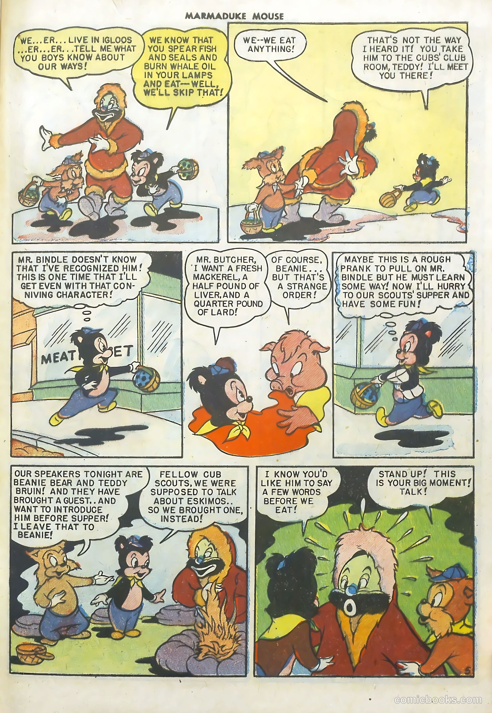 Marmaduke Mouse #45 (1954) — page 31 of 36