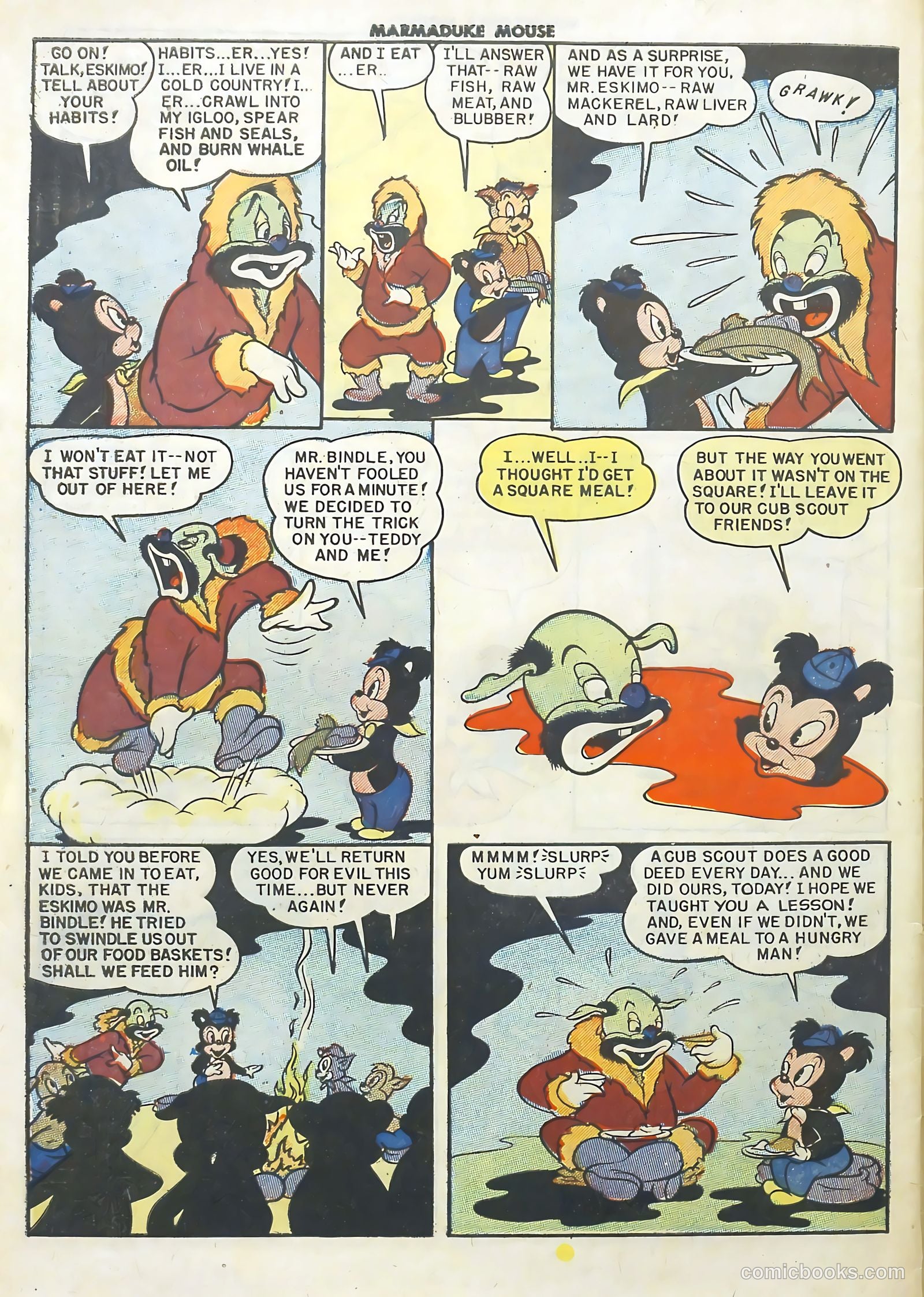 Marmaduke Mouse #45 (1954) — page 32 of 36