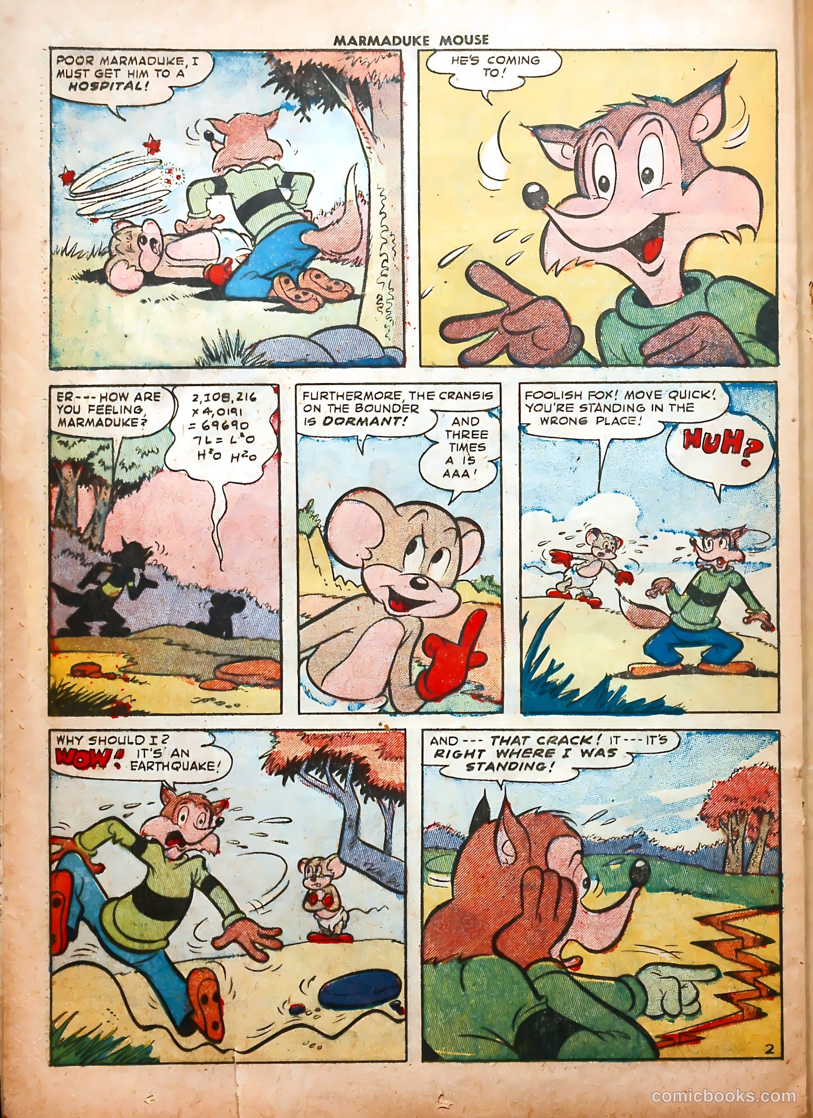 Marmaduke Mouse #46 (1954) — page 20 of 36