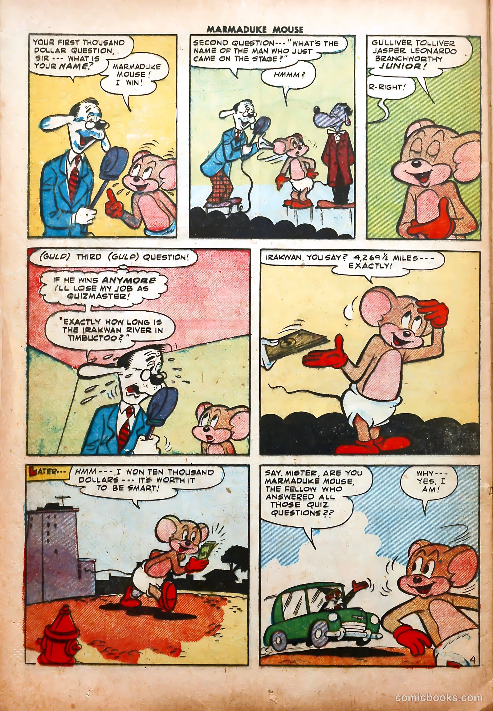 Marmaduke Mouse #46 (1954) — page 22 of 36