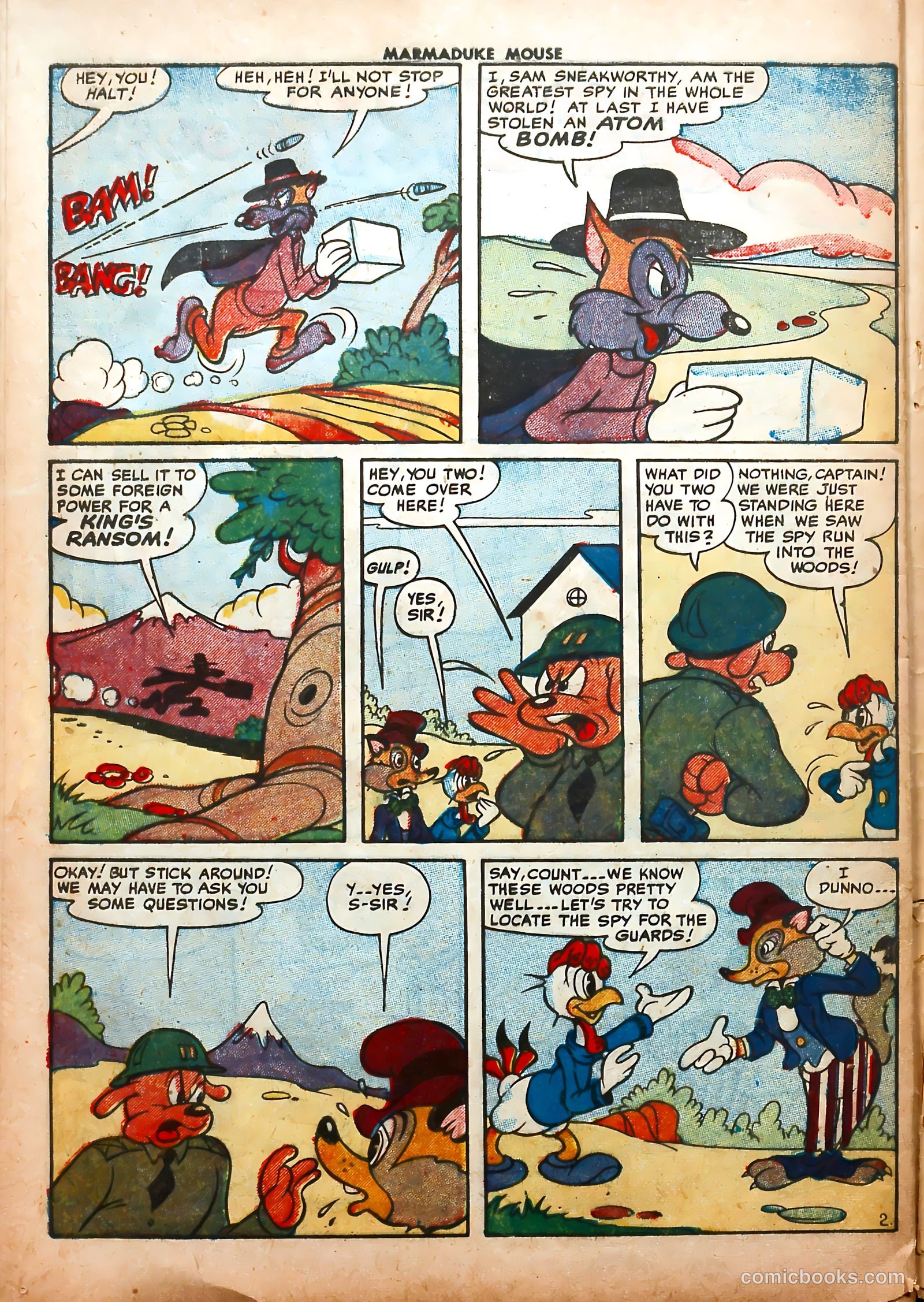 Marmaduke Mouse #46 (1954) — page 28 of 36