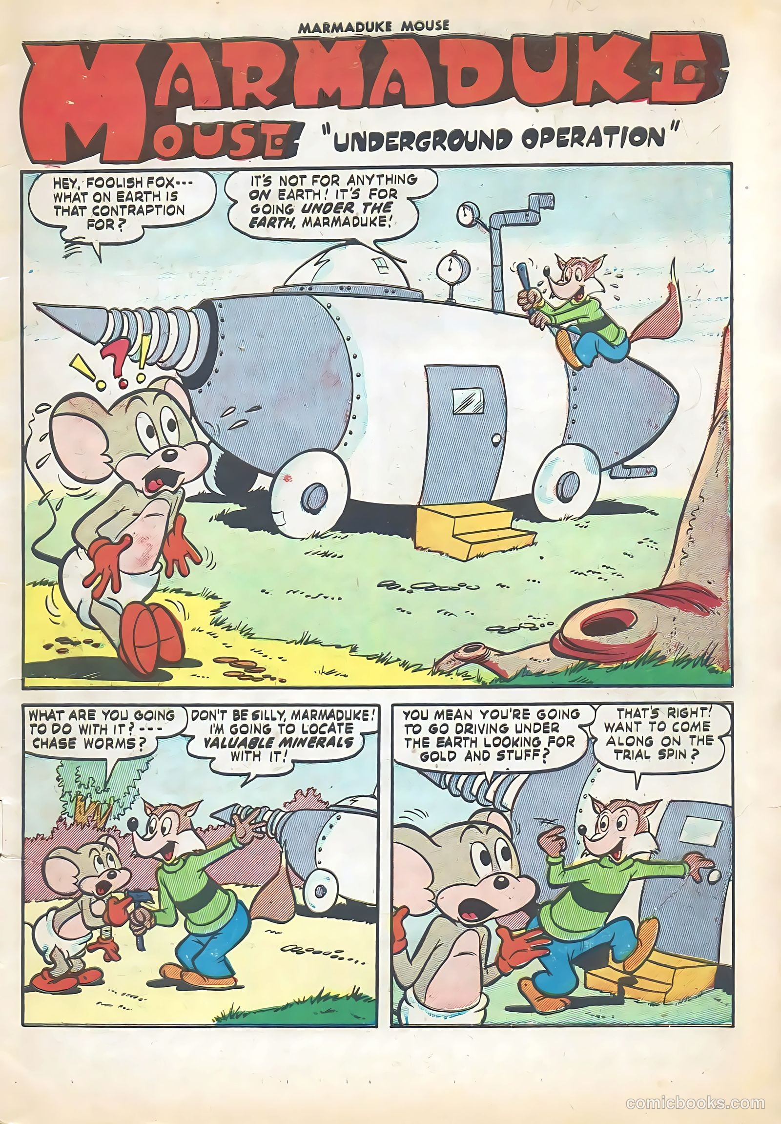 Marmaduke Mouse #47 (1954) — page 3 of 36