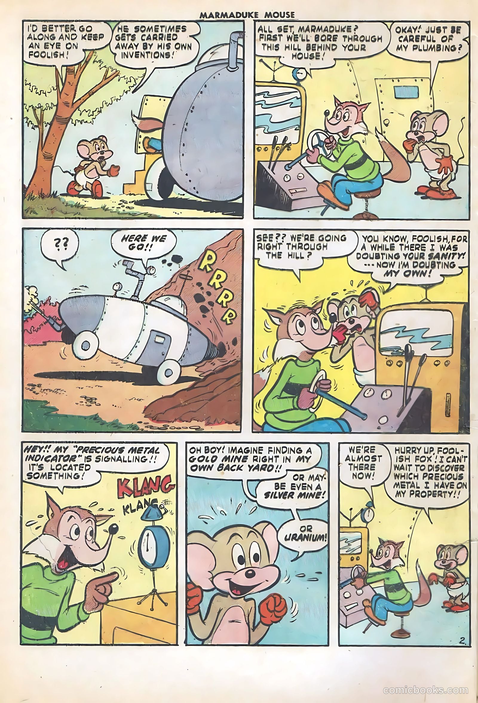 Marmaduke Mouse #47 (1954) — page 4 of 36