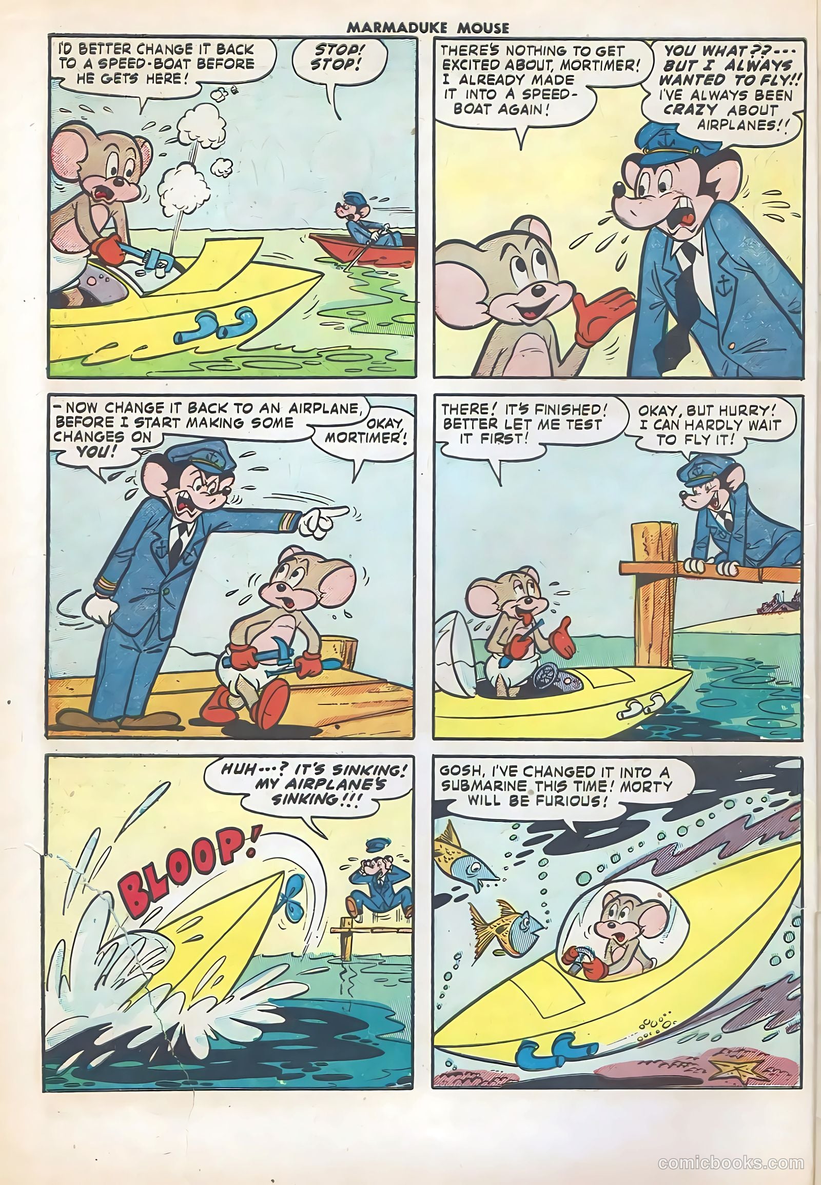 Marmaduke Mouse #47 (1954) — page 10 of 36