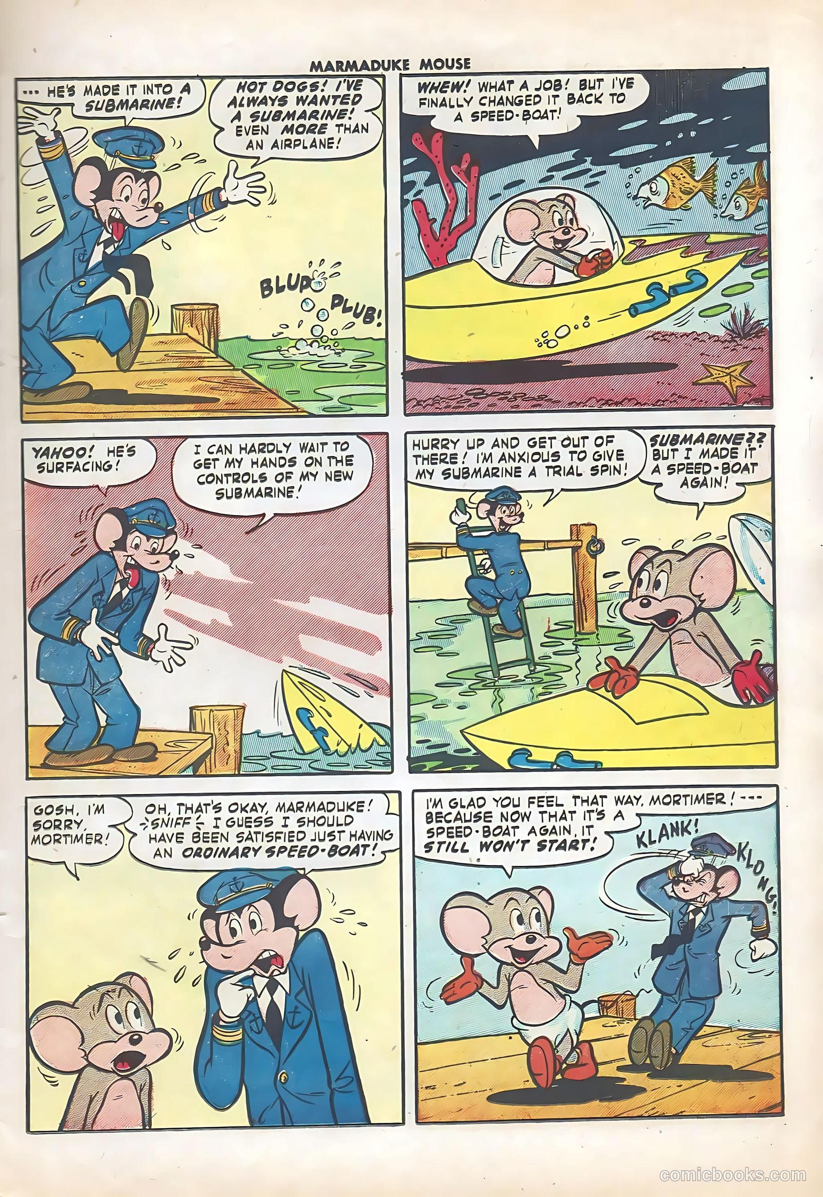 Marmaduke Mouse #47 (1954) — page 11 of 36
