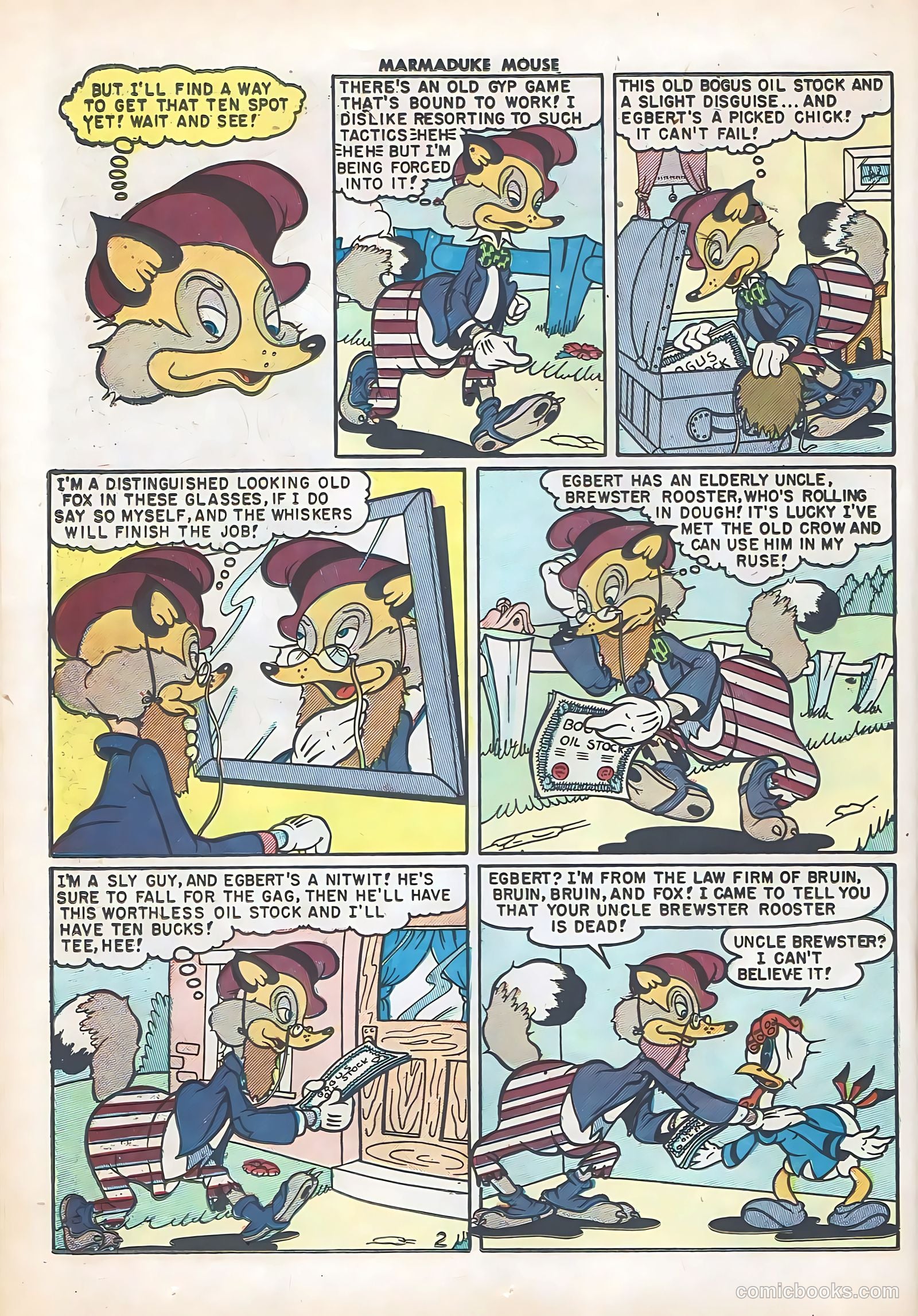 Marmaduke Mouse #47 (1954) — page 24 of 36