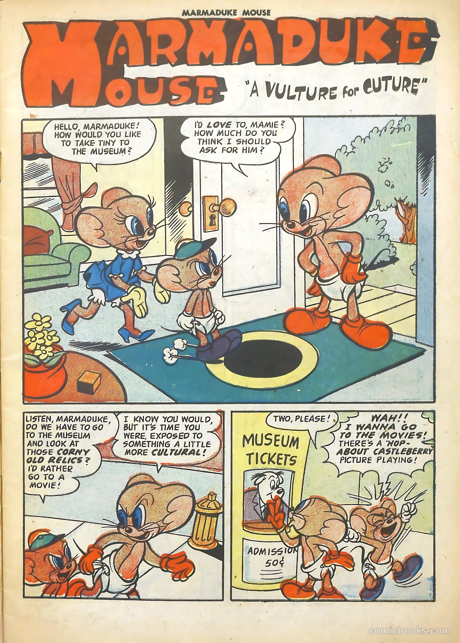 Marmaduke Mouse #48 (1954) — page 3 of 36