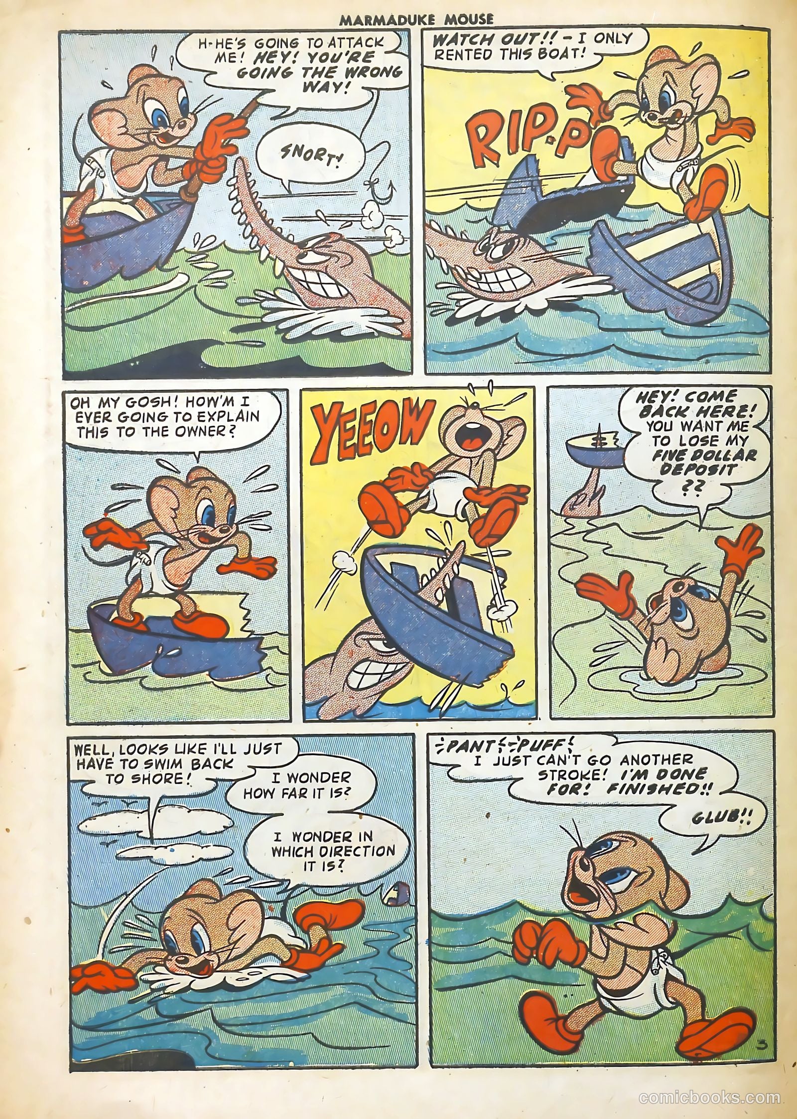 Marmaduke Mouse #48 (1954) — page 32 of 36