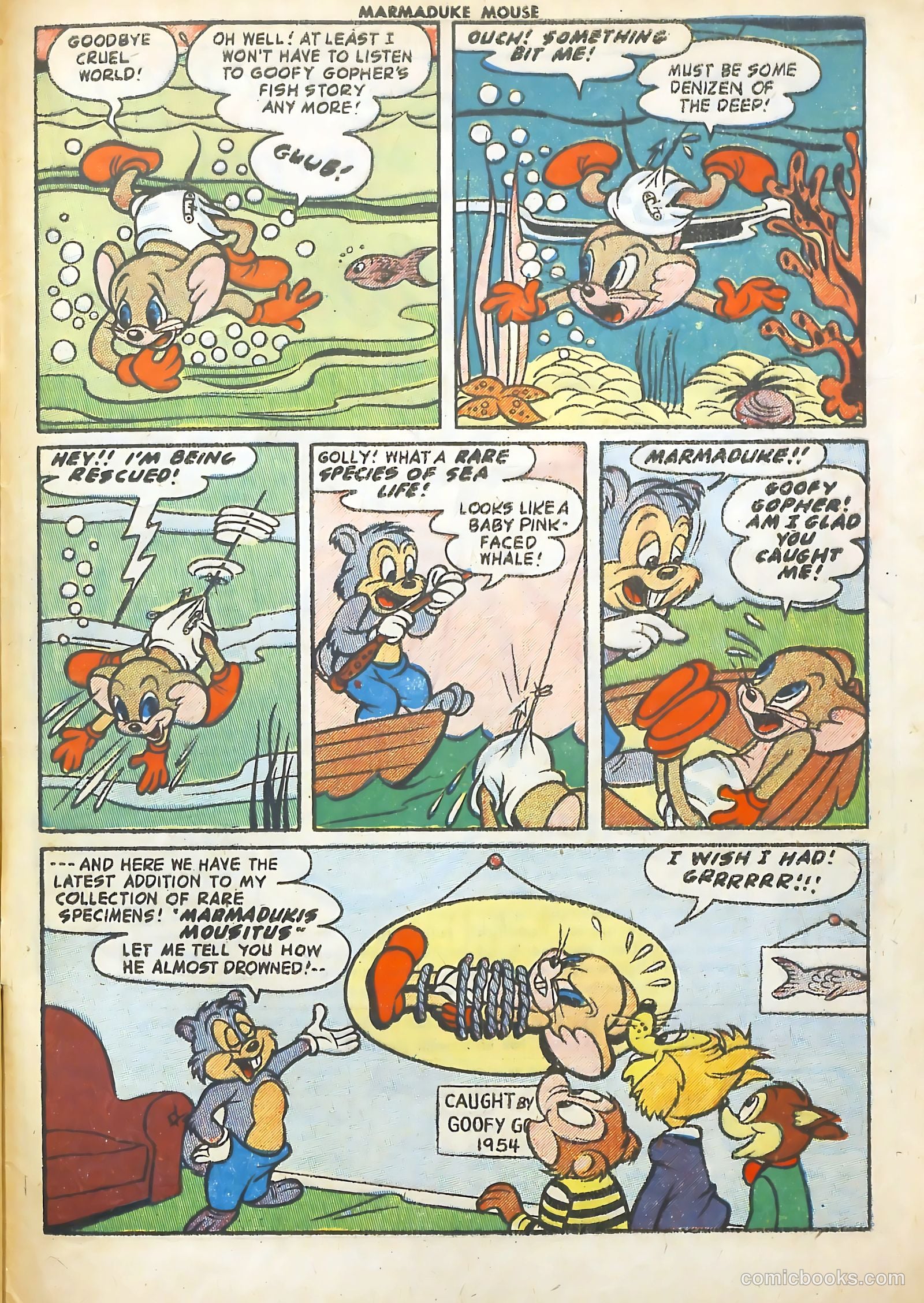 Marmaduke Mouse #48 (1954) — page 33 of 36