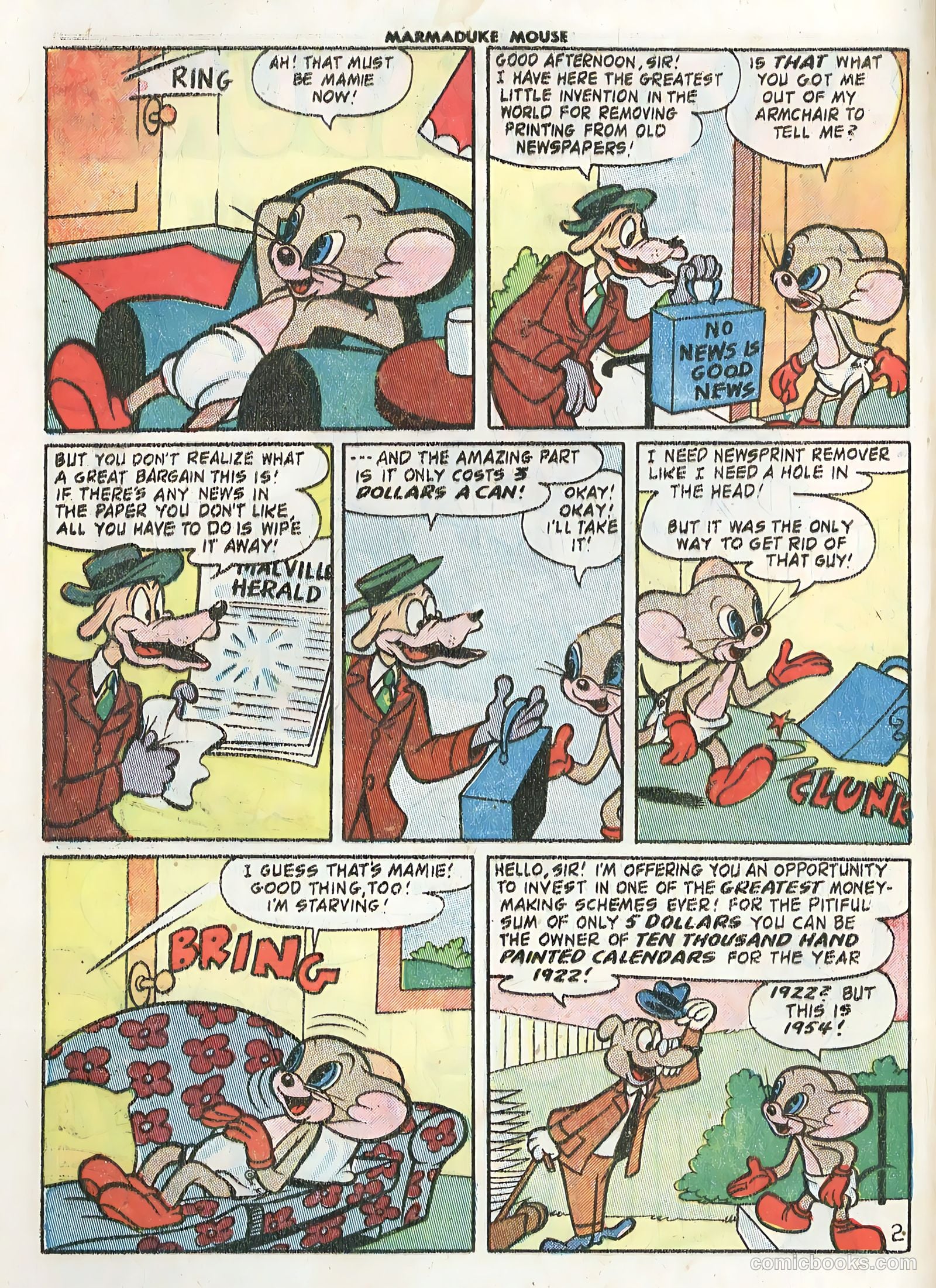 Marmaduke Mouse #49 (1954) — page 4 of 36