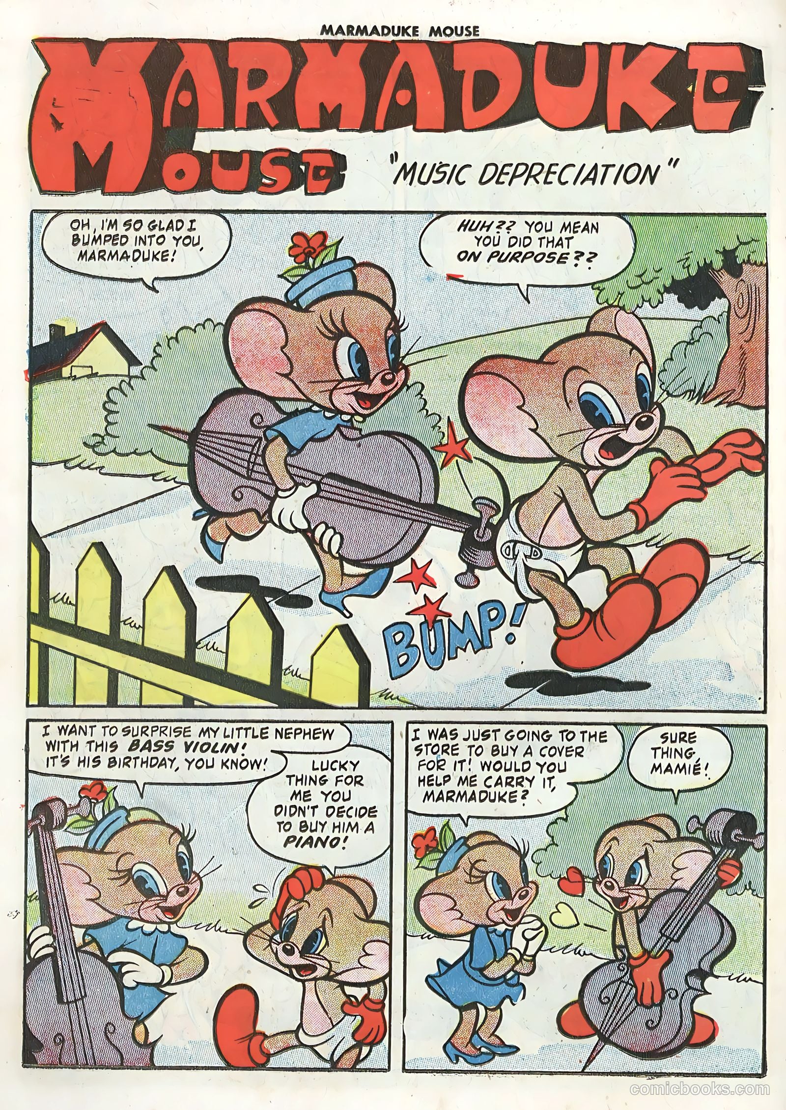 Marmaduke Mouse #49 (1954) — page 18 of 36