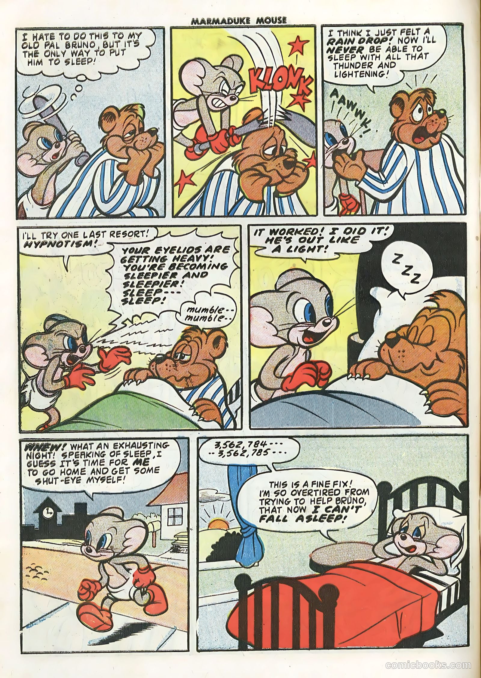 Marmaduke Mouse #49 (1954) — page 32 of 36