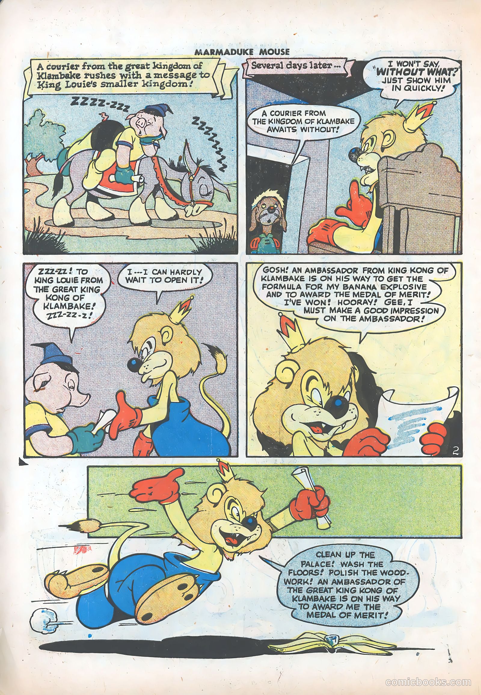 Marmaduke Mouse #5 (1947) — page 4 of 52