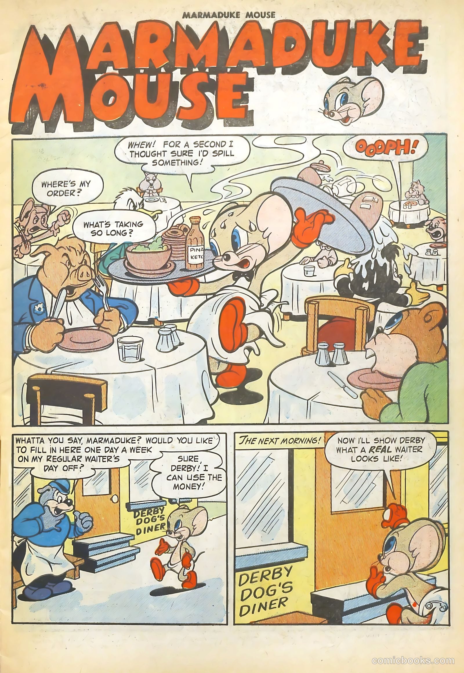 Marmaduke Mouse #50 (1955) — page 3 of 36