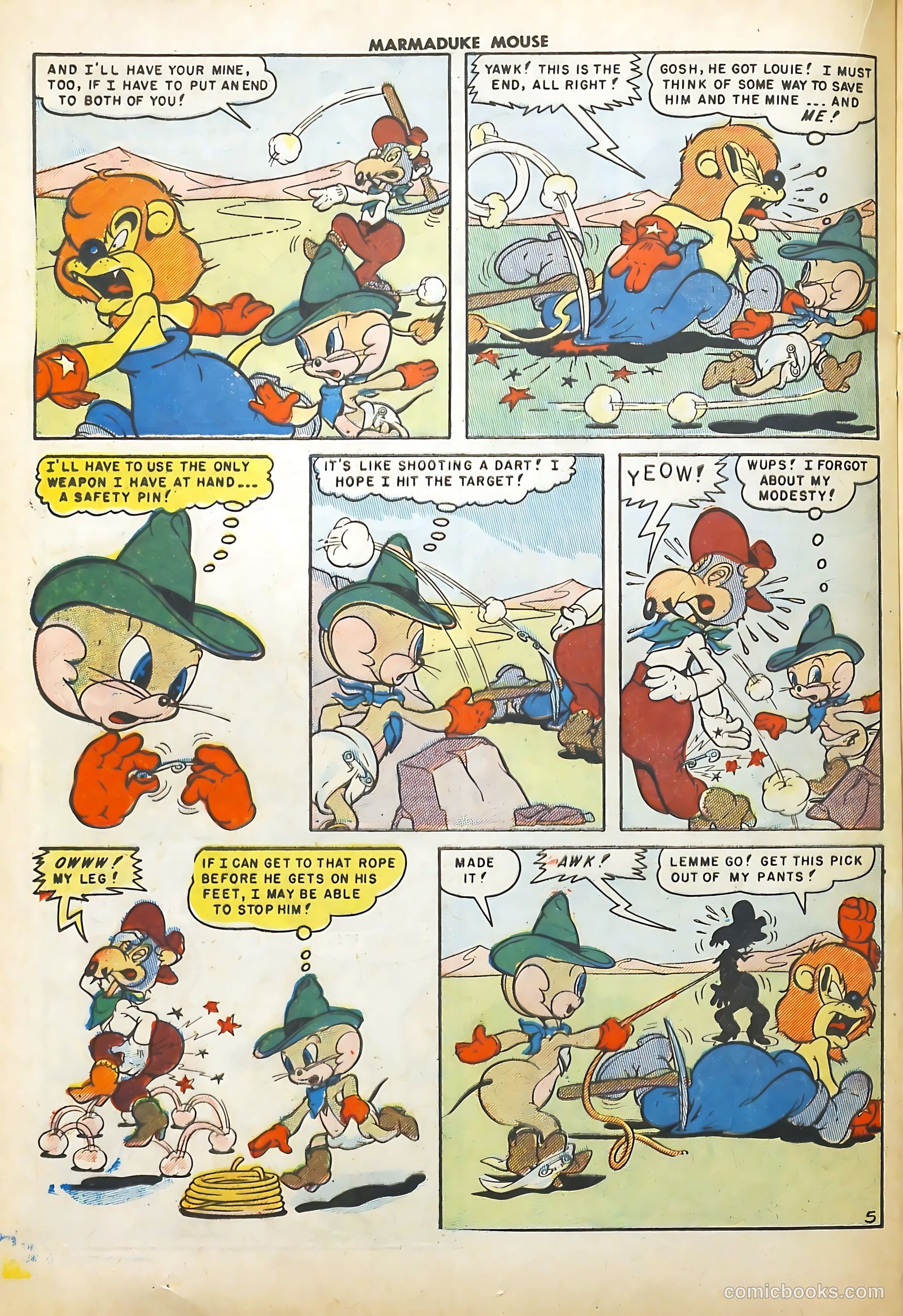 Marmaduke Mouse #50 (1955) — page 22 of 36