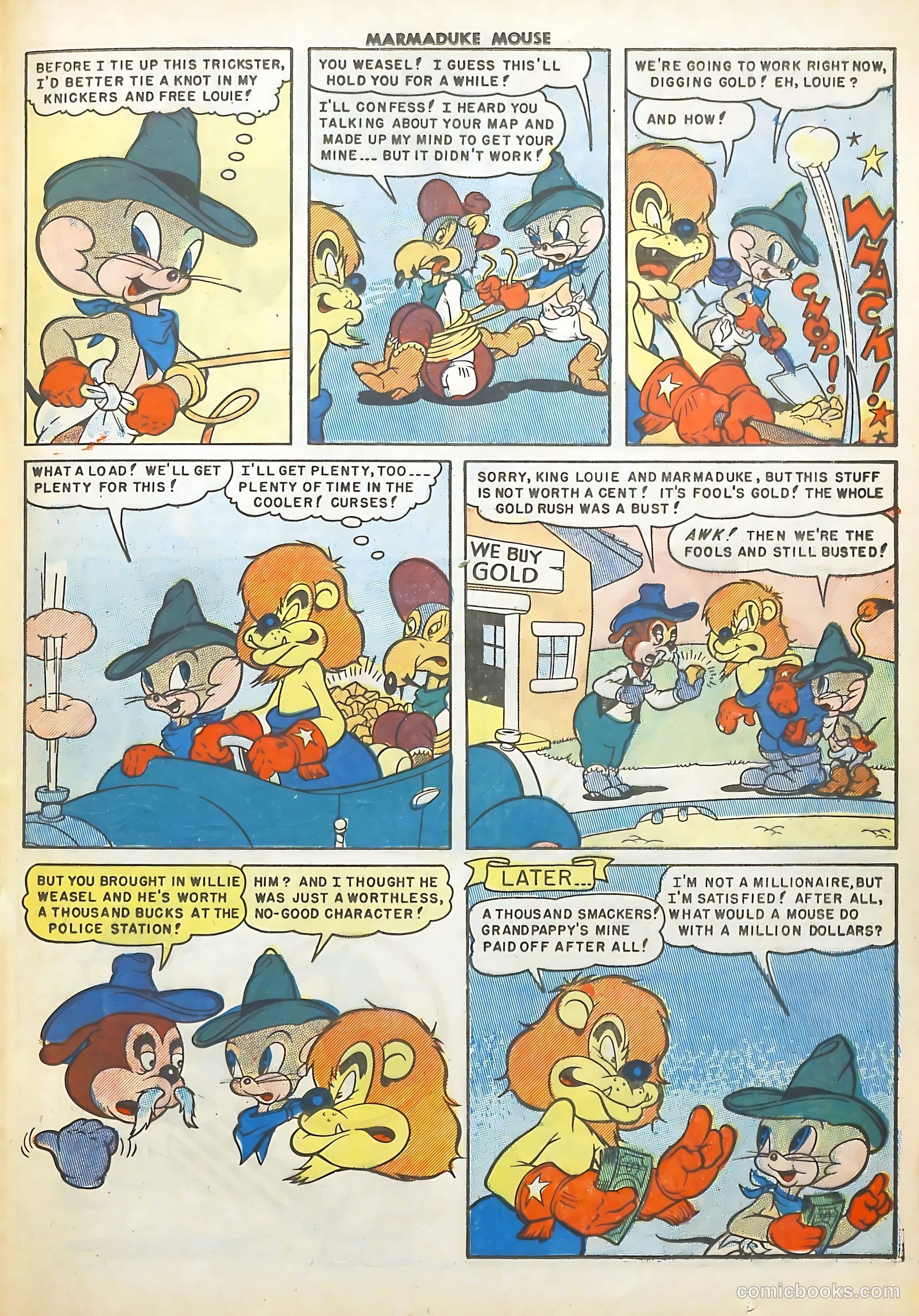 Marmaduke Mouse #50 (1955) — page 23 of 36