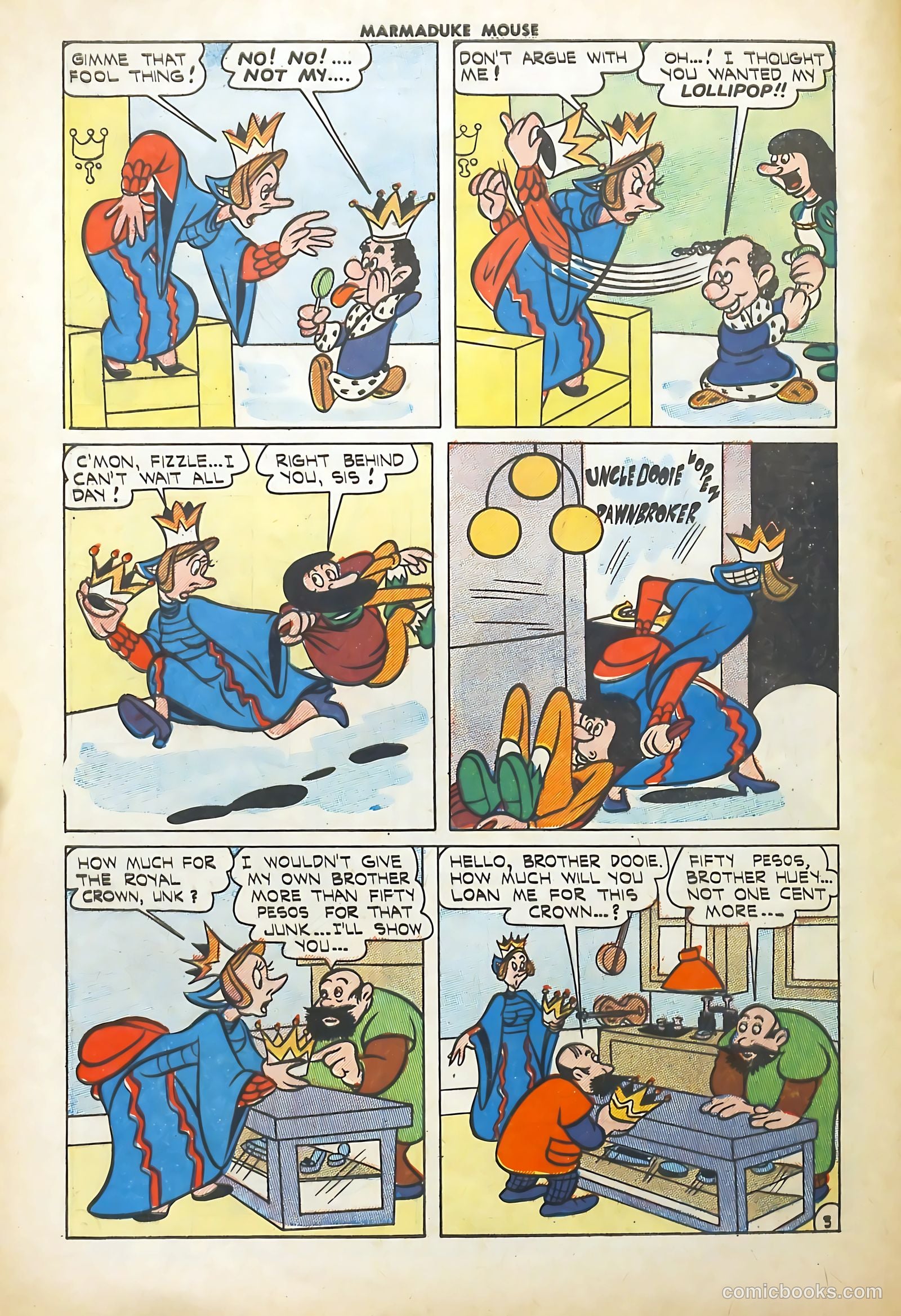 Marmaduke Mouse #50 (1955) — page 28 of 36