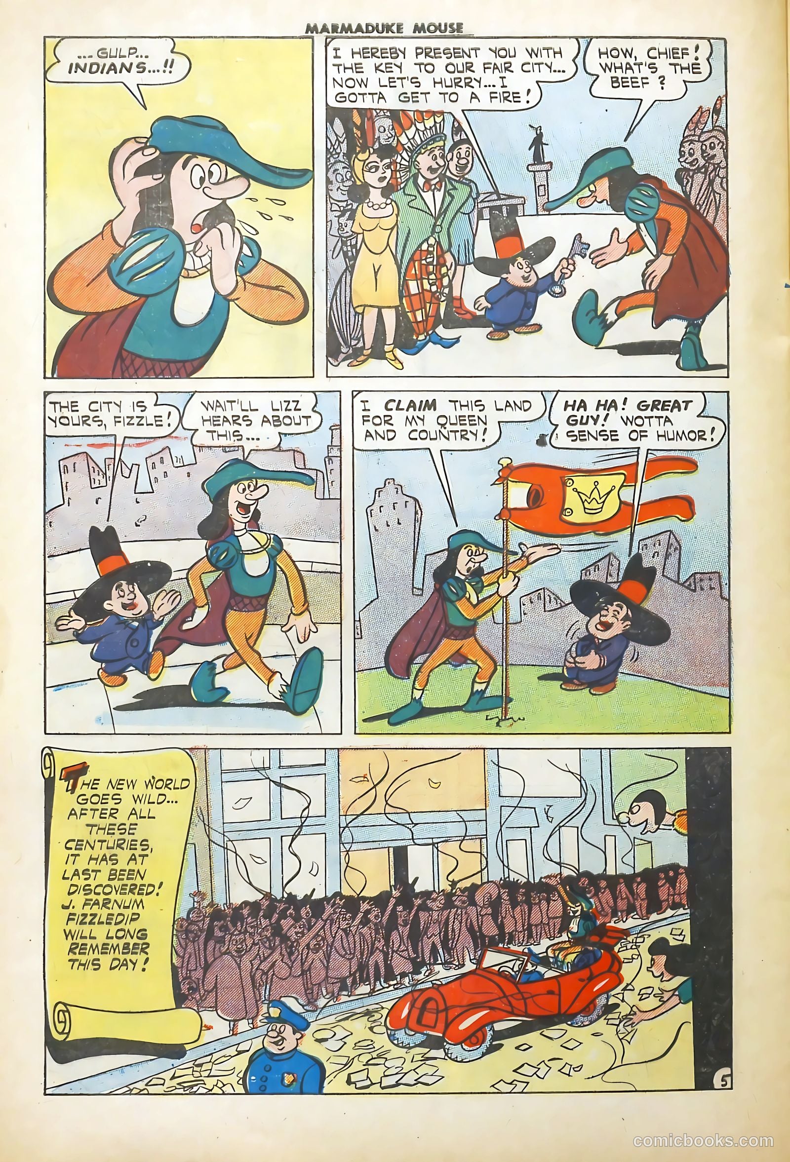 Marmaduke Mouse #50 (1955) — page 30 of 36
