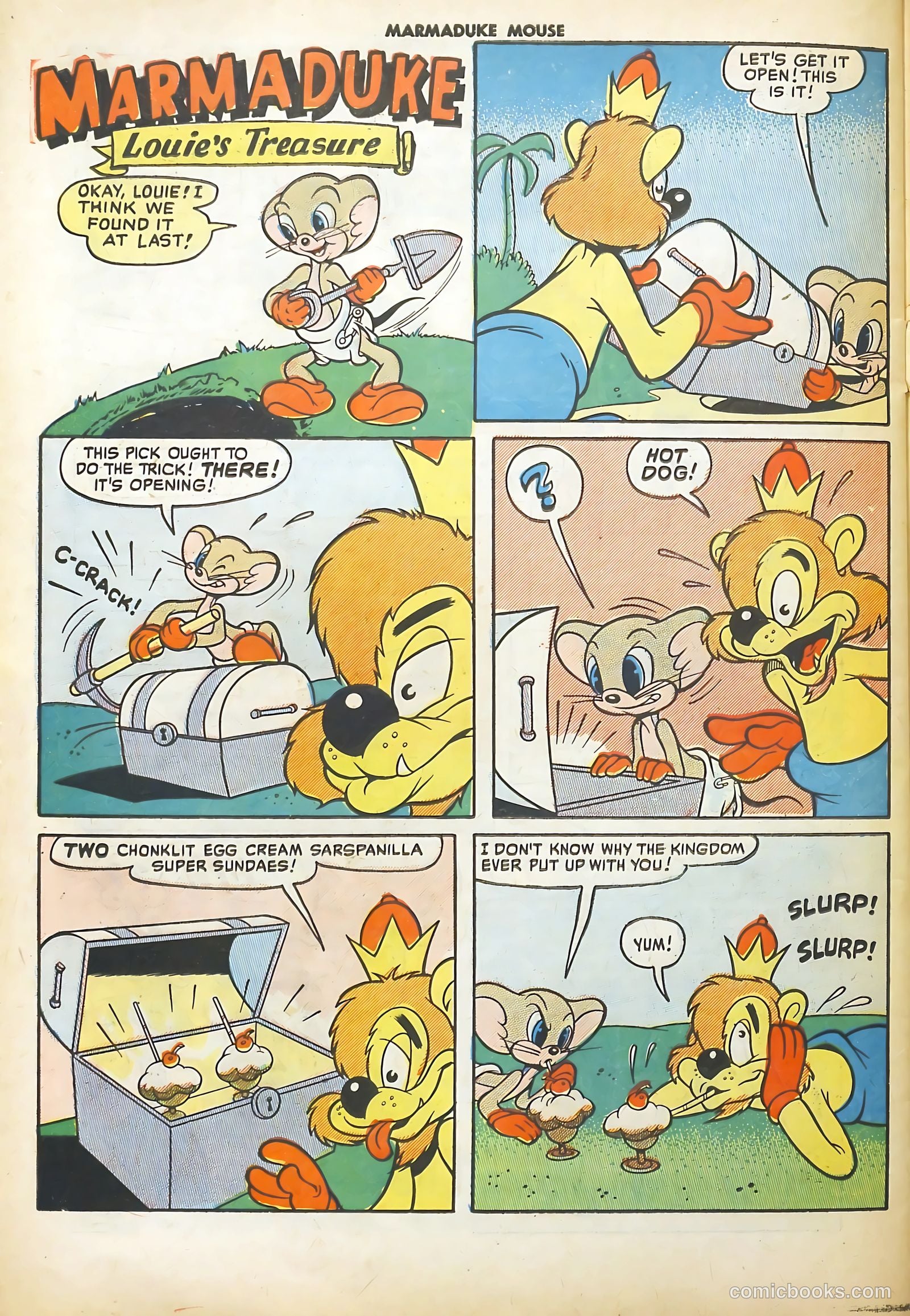Marmaduke Mouse #50 (1955) — page 32 of 36