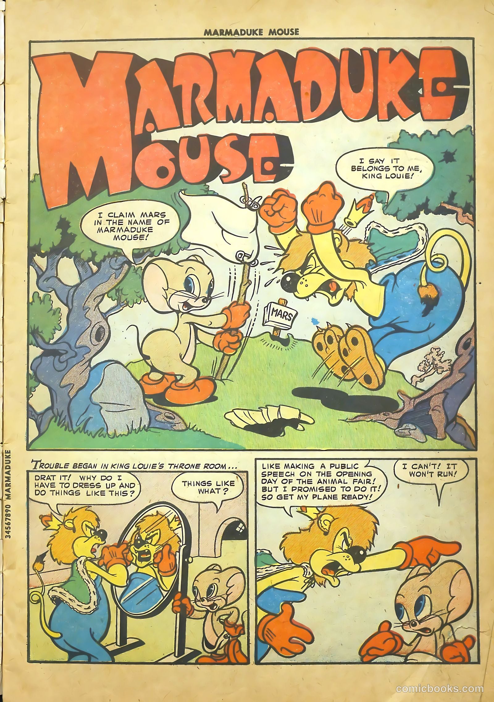 Marmaduke Mouse #51 (1955) — page 3 of 36
