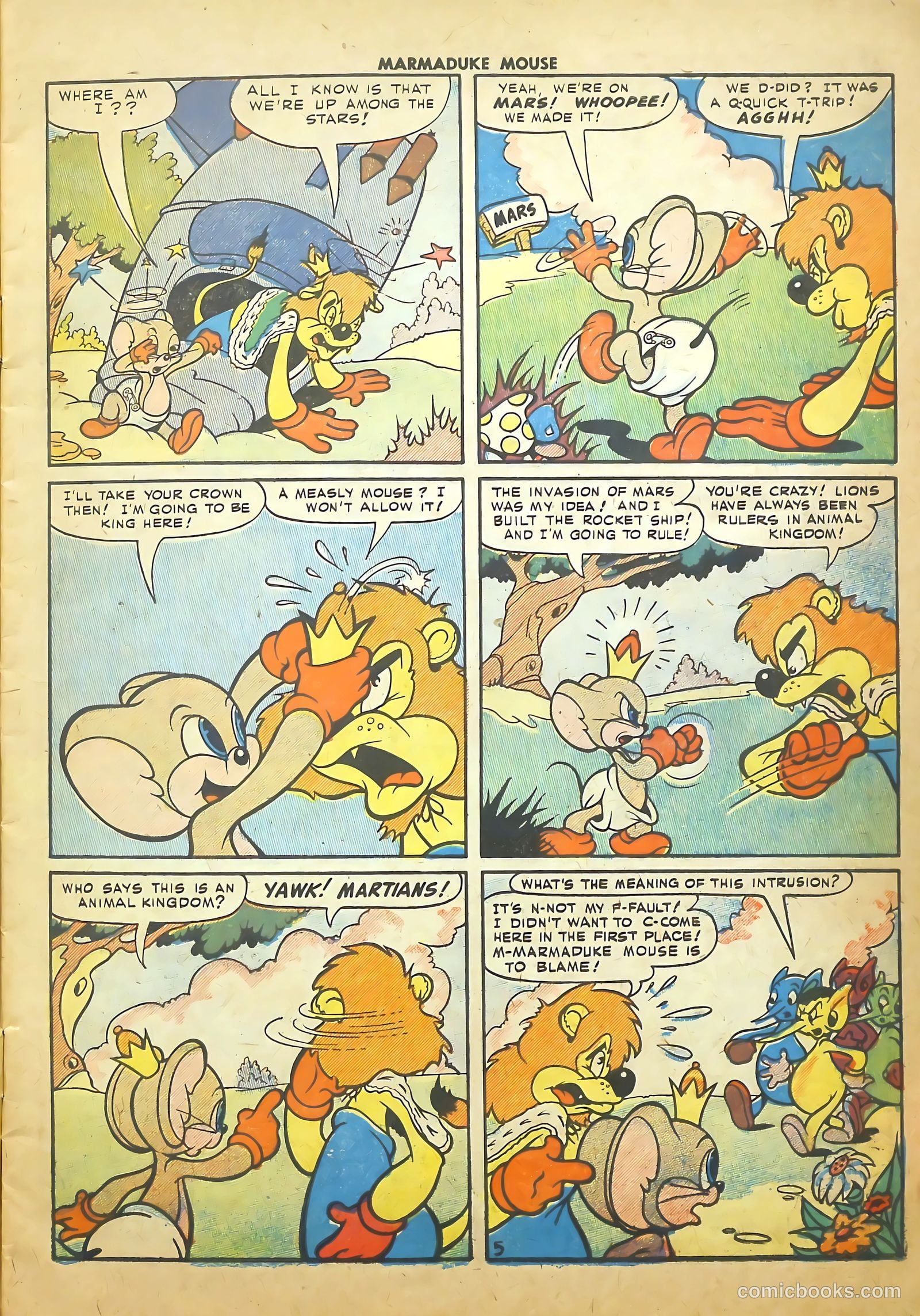 Marmaduke Mouse #51 (1955) — page 7 of 36