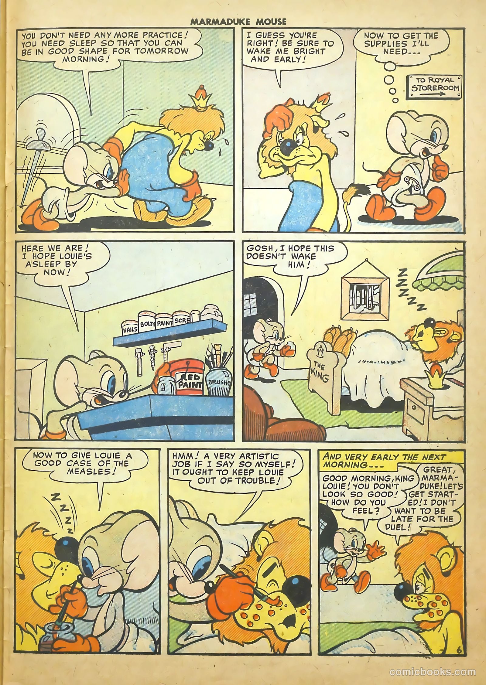 Marmaduke Mouse #51 (1955) — page 31 of 36