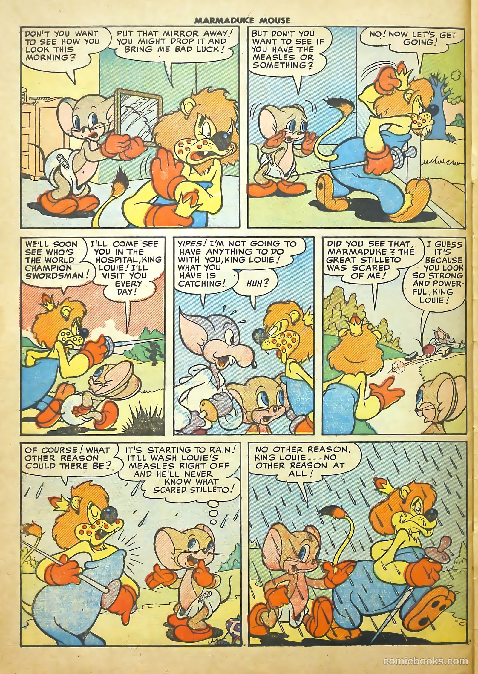 Marmaduke Mouse #51 (1955) — page 32 of 36